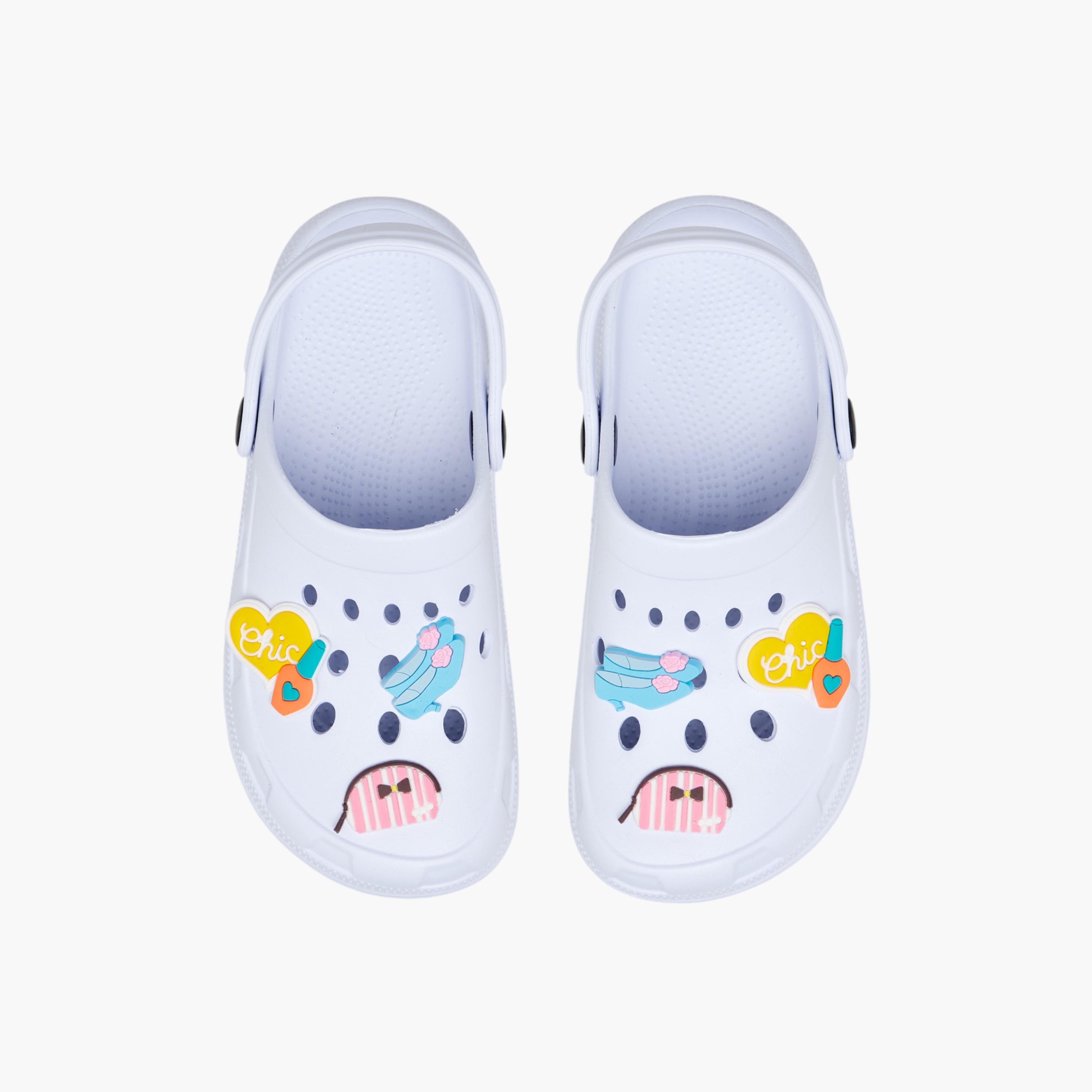 Flora Bella Bag Accent Clogs with Backstrap-girls-shoes-sandals-image-1