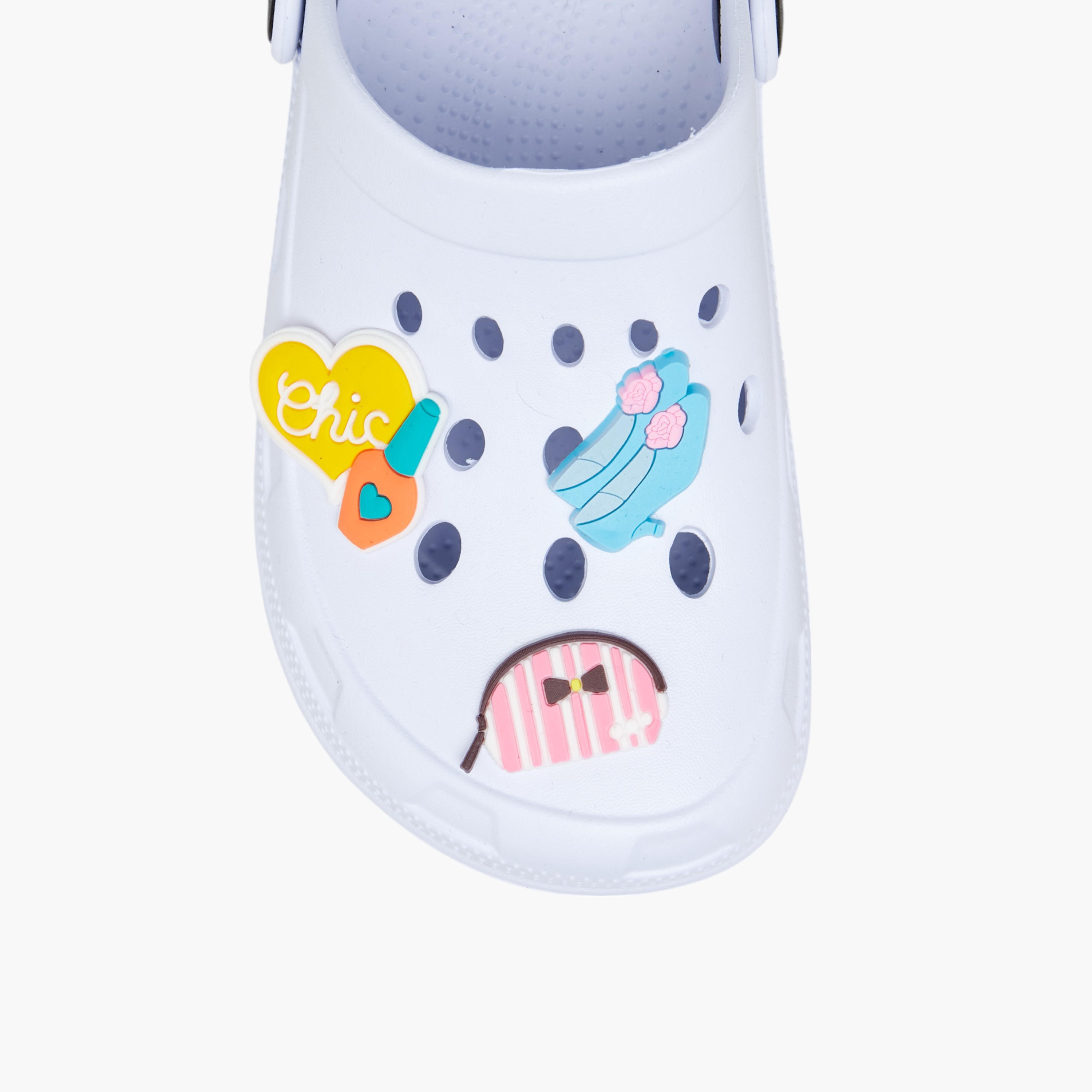 Flora Bella Bag Accent Clogs with Backstrap-girls-shoes-sandals-image-4