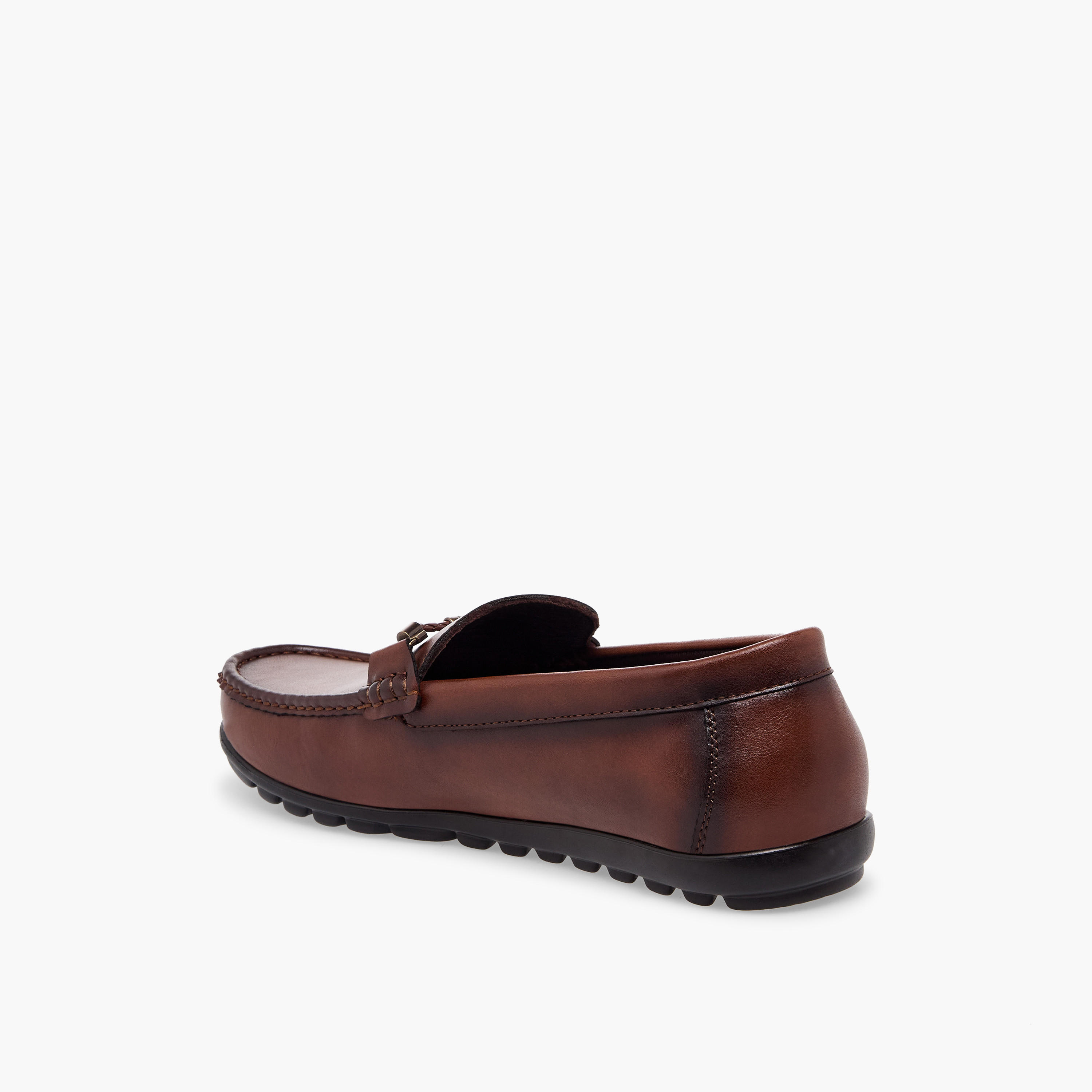 Duchini Men Metal Accent Slip-on Loafers-men-shoes-formalshoes-image-5