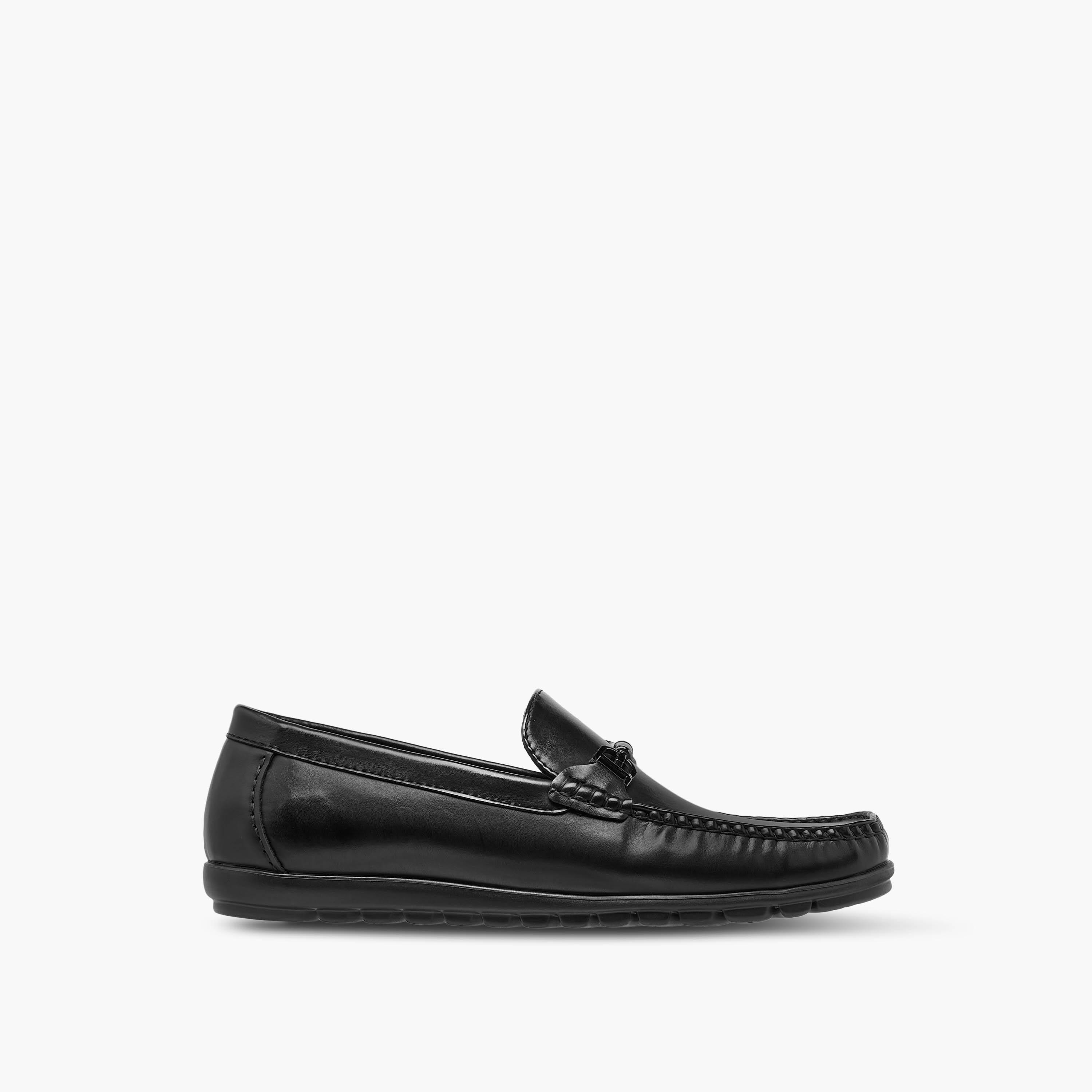 Duchini Men Metal Accent Slip-On Moccasins-men-shoes-loafersandmoccasins-image-3
