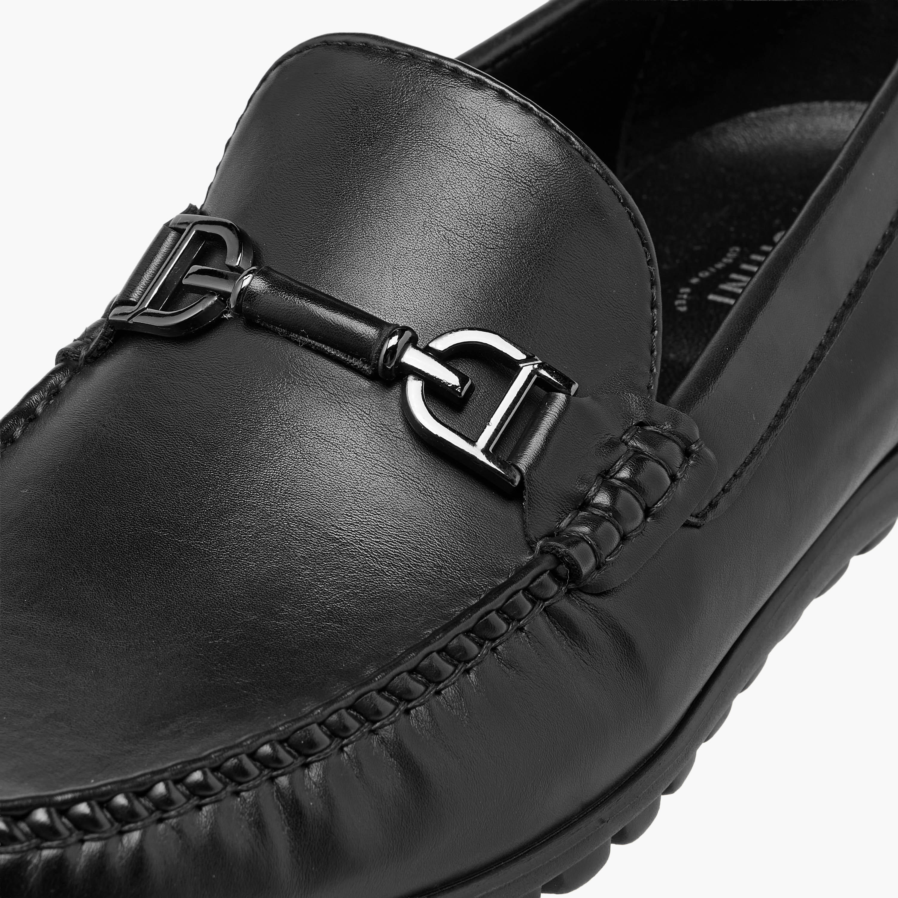 Duchini Men Metal Accent Slip-On Moccasins-men-shoes-loafersandmoccasins-image-4