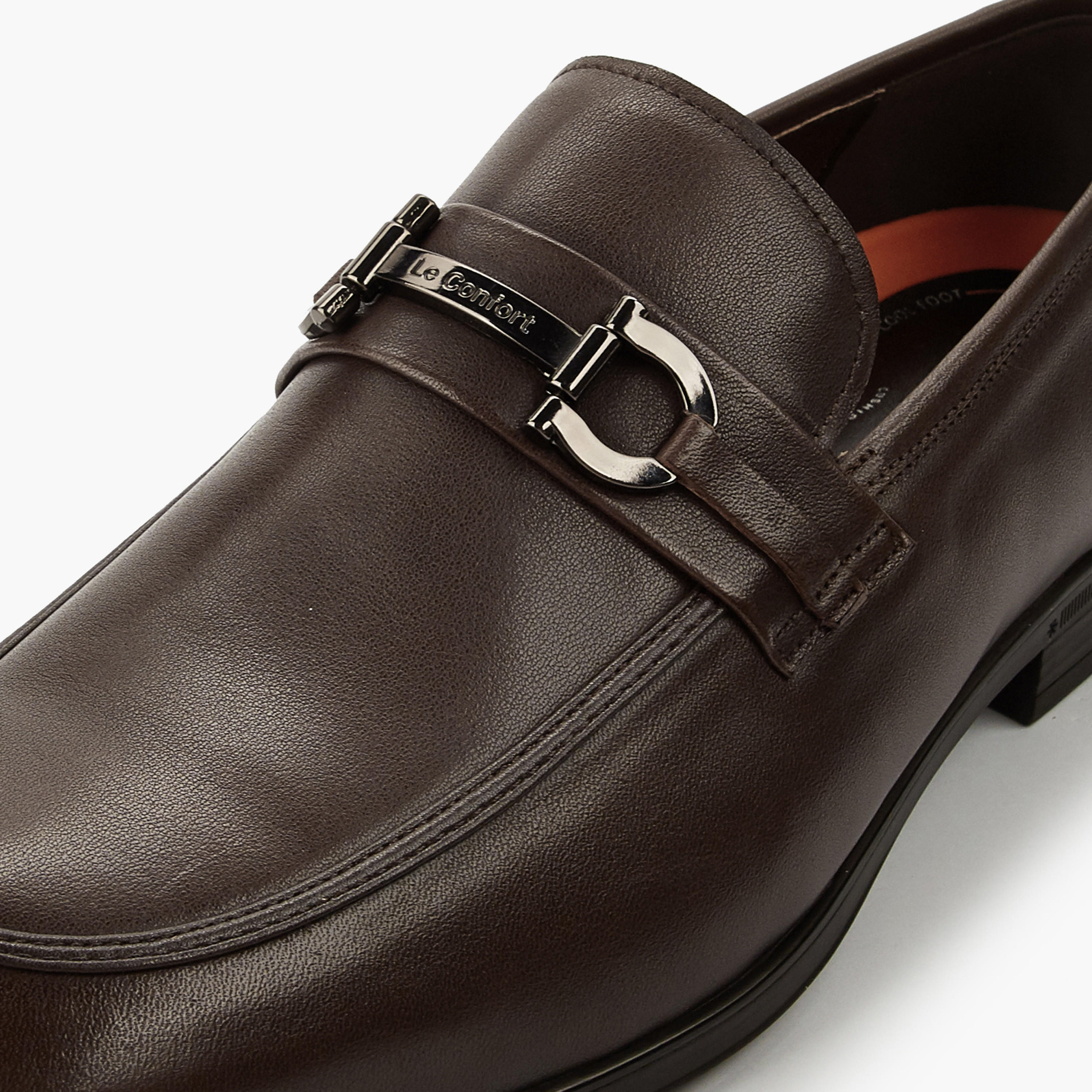 Le Confort Men Genuine Leather Slip-On Loafers-men-shoes-loafersandmoccasins-image-4