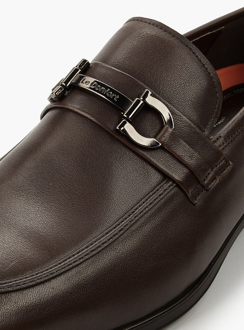 Le Confort Men Genuine Leather Slip-On Loafers-men-shoes-loafersandmoccasins-image-4