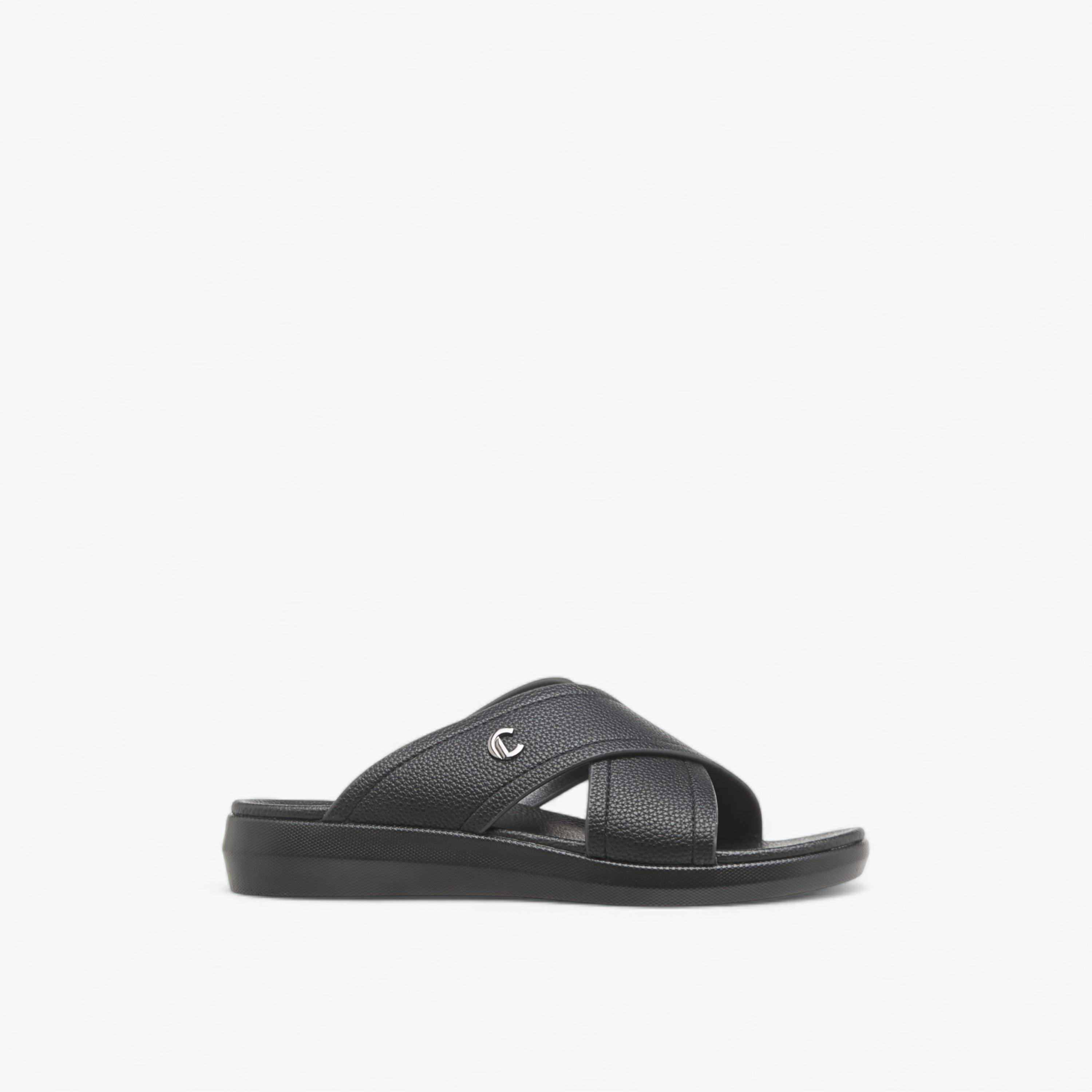 Le Confort Cross Strap Slip-On Sandals-men-shoes-sandals-image-3
