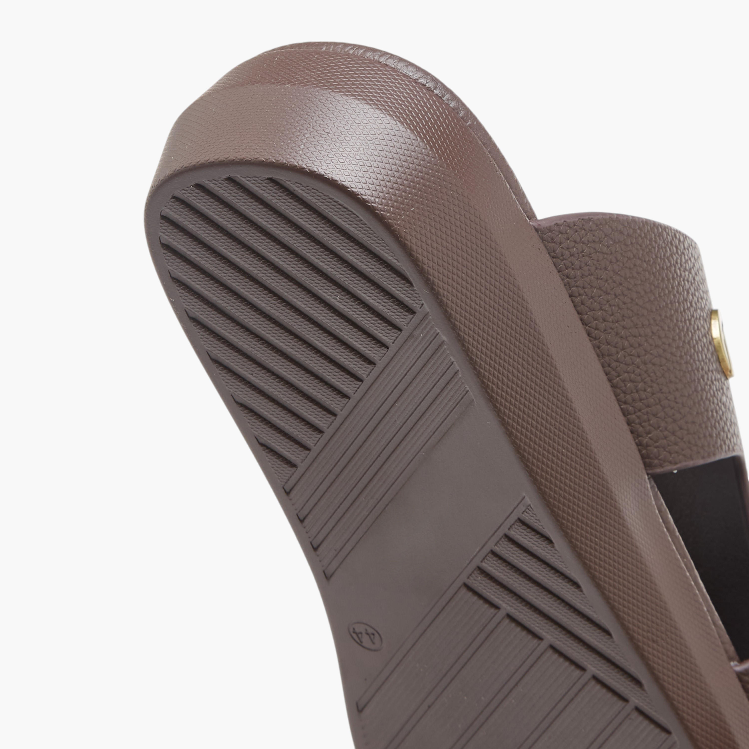 Le Confort Cut-Out Detail Slip-On Sandals-men-shoes-sandals-image-6