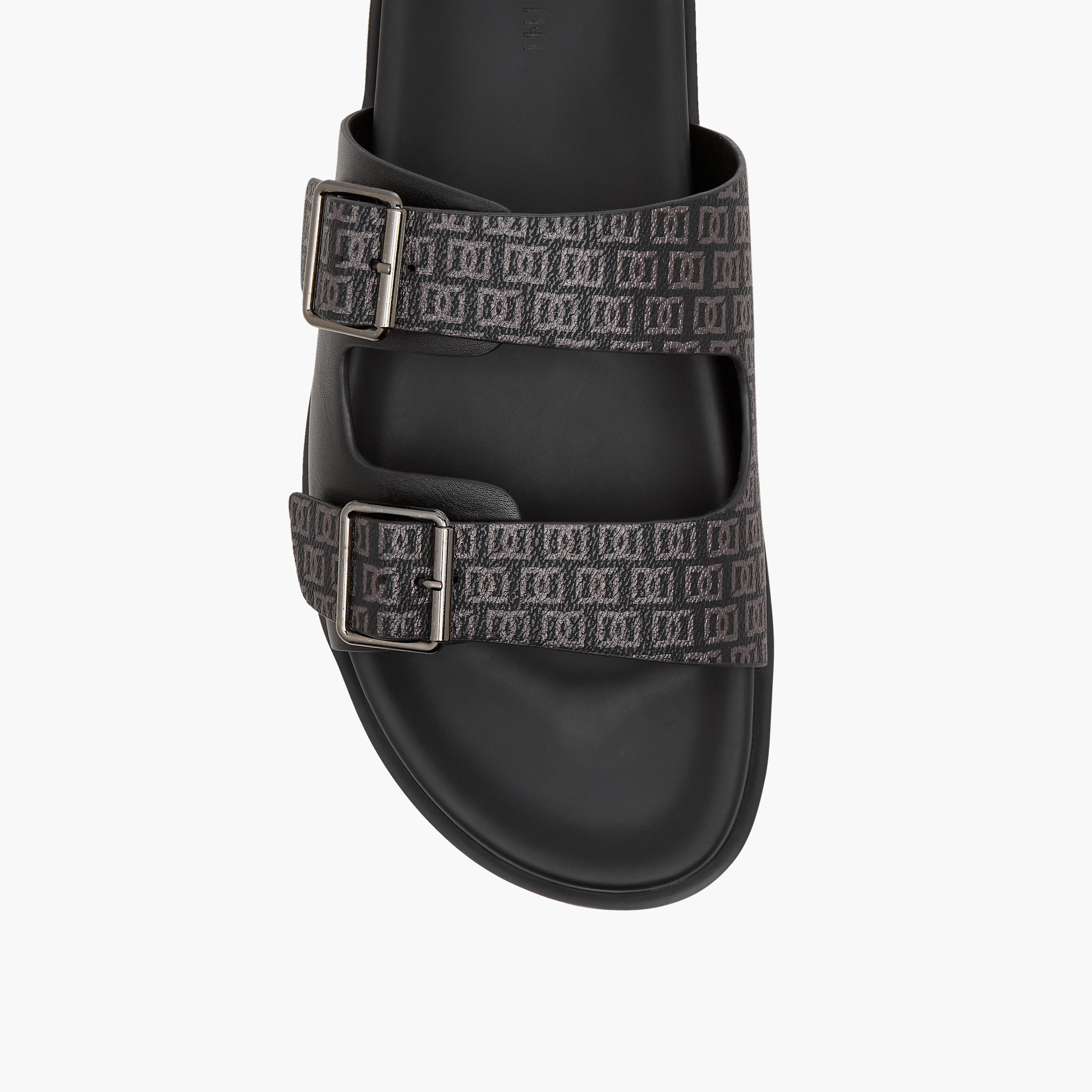 صندل مريح سهل الارتداء بطبعات مونوجرام للرجال من دوتشيني-men-shoes-sandals-image-3