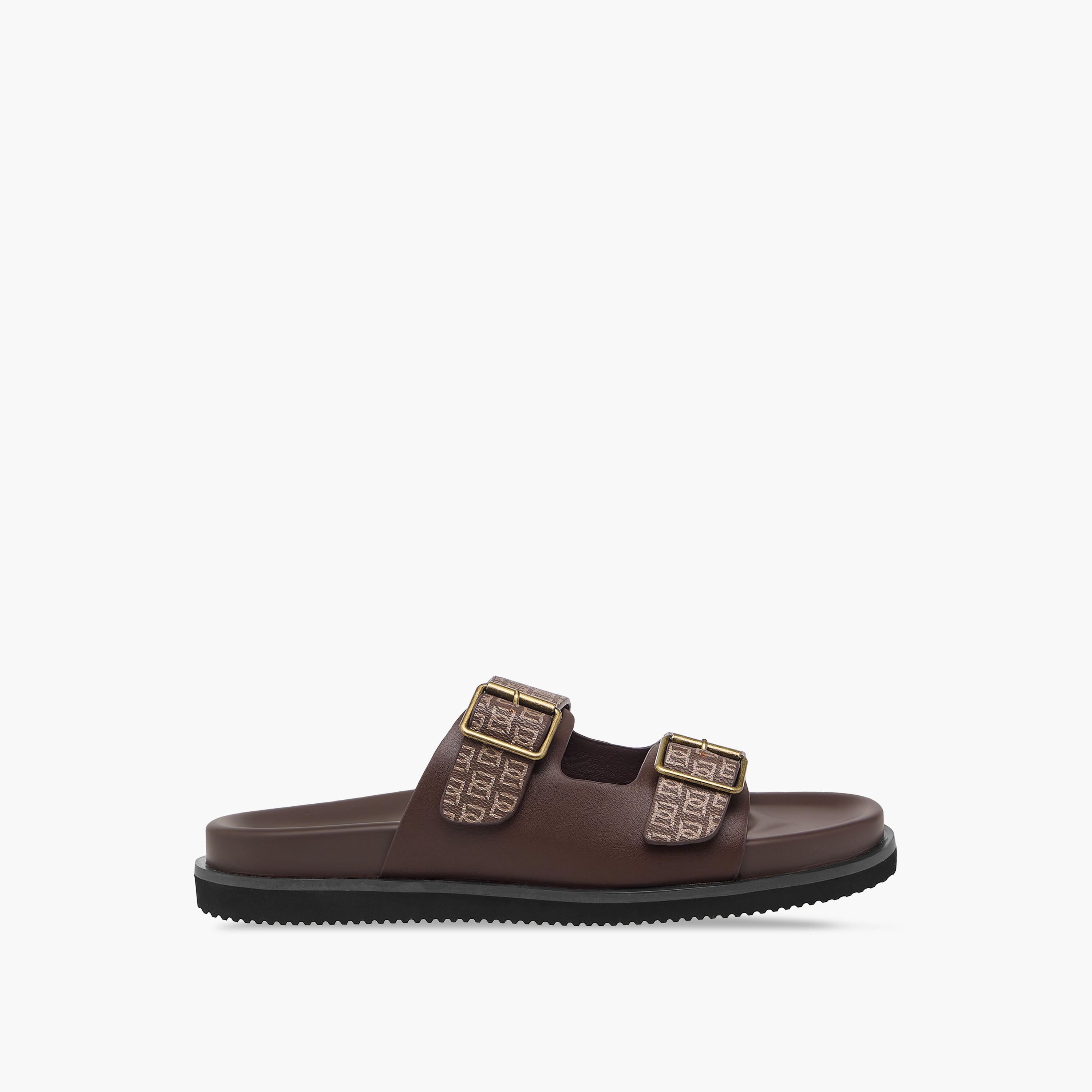 صندل مريح سهل الارتداء بطبعات مونوجرام للرجال من دوتشيني-men-shoes-sandals-image-3