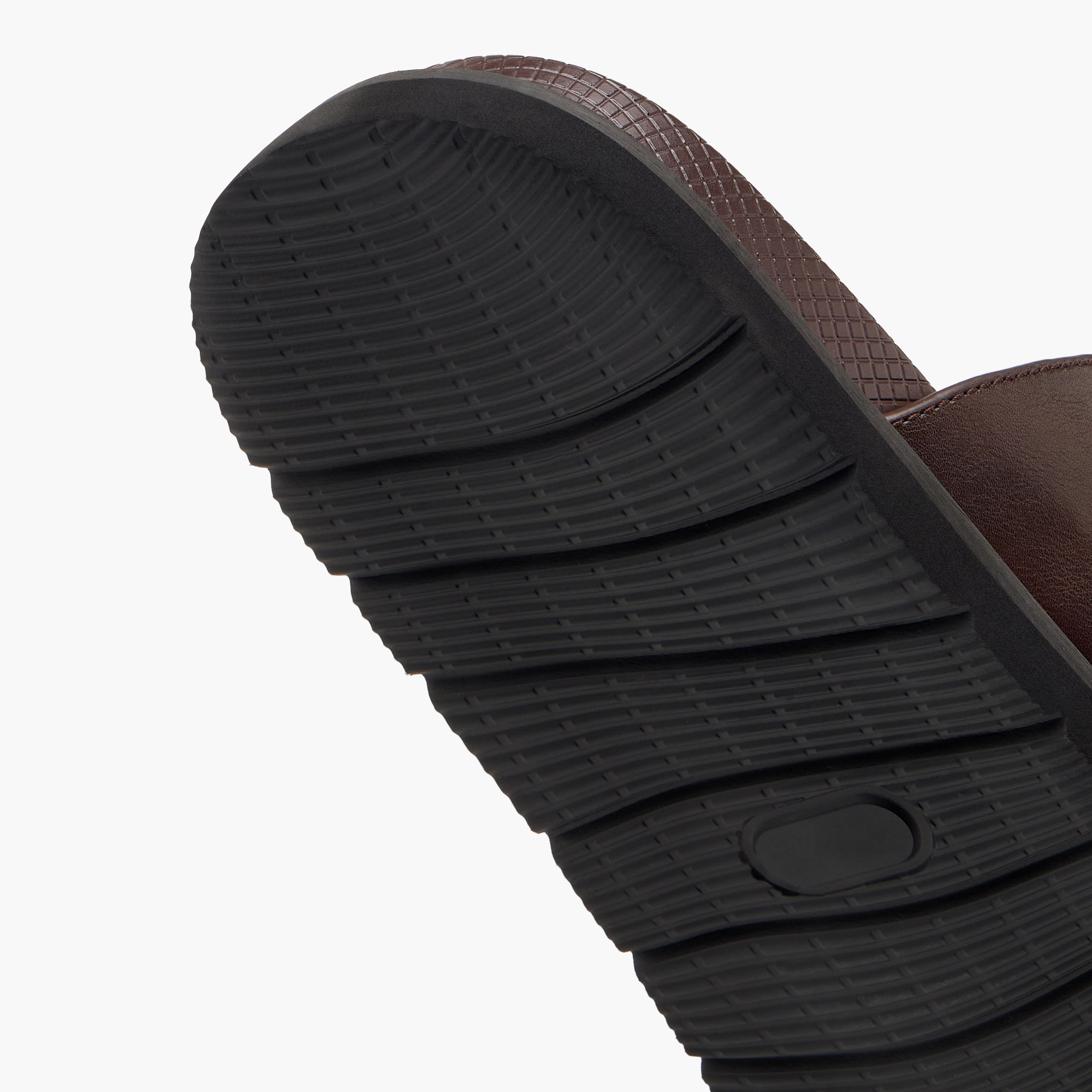 Duchini Men Textured Slip-On Comfort Sandals-men-shoes-sandals-image-6