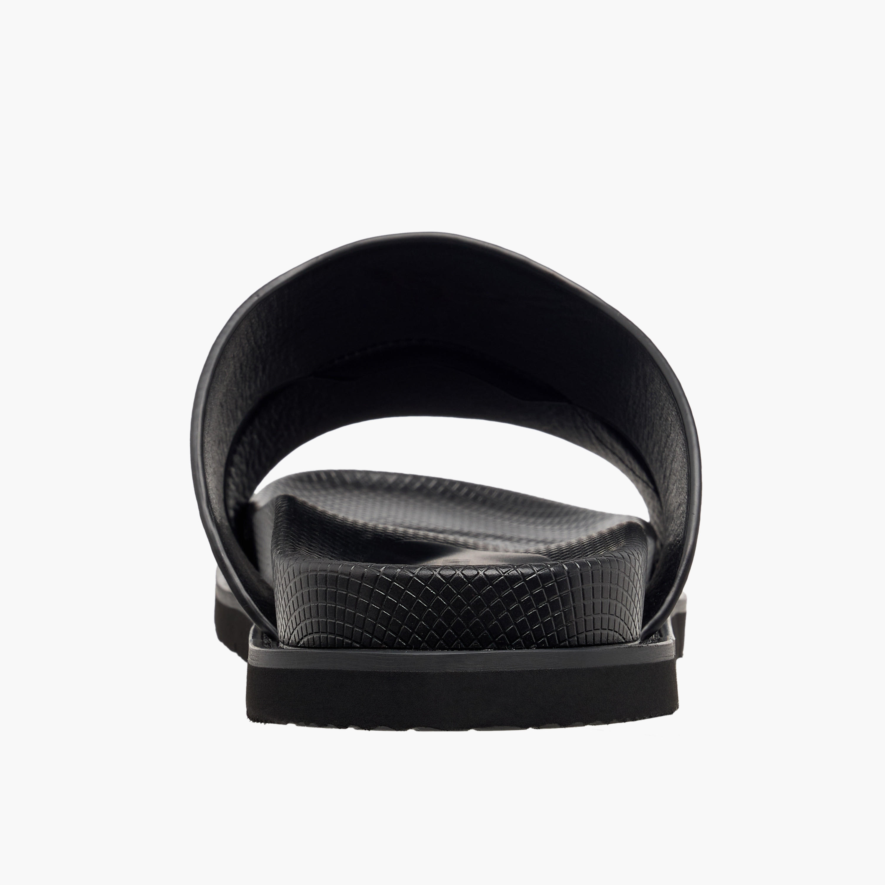 Duchini Men Checked Slip-On Comfort Sandals-men-shoes-sandals-image-5