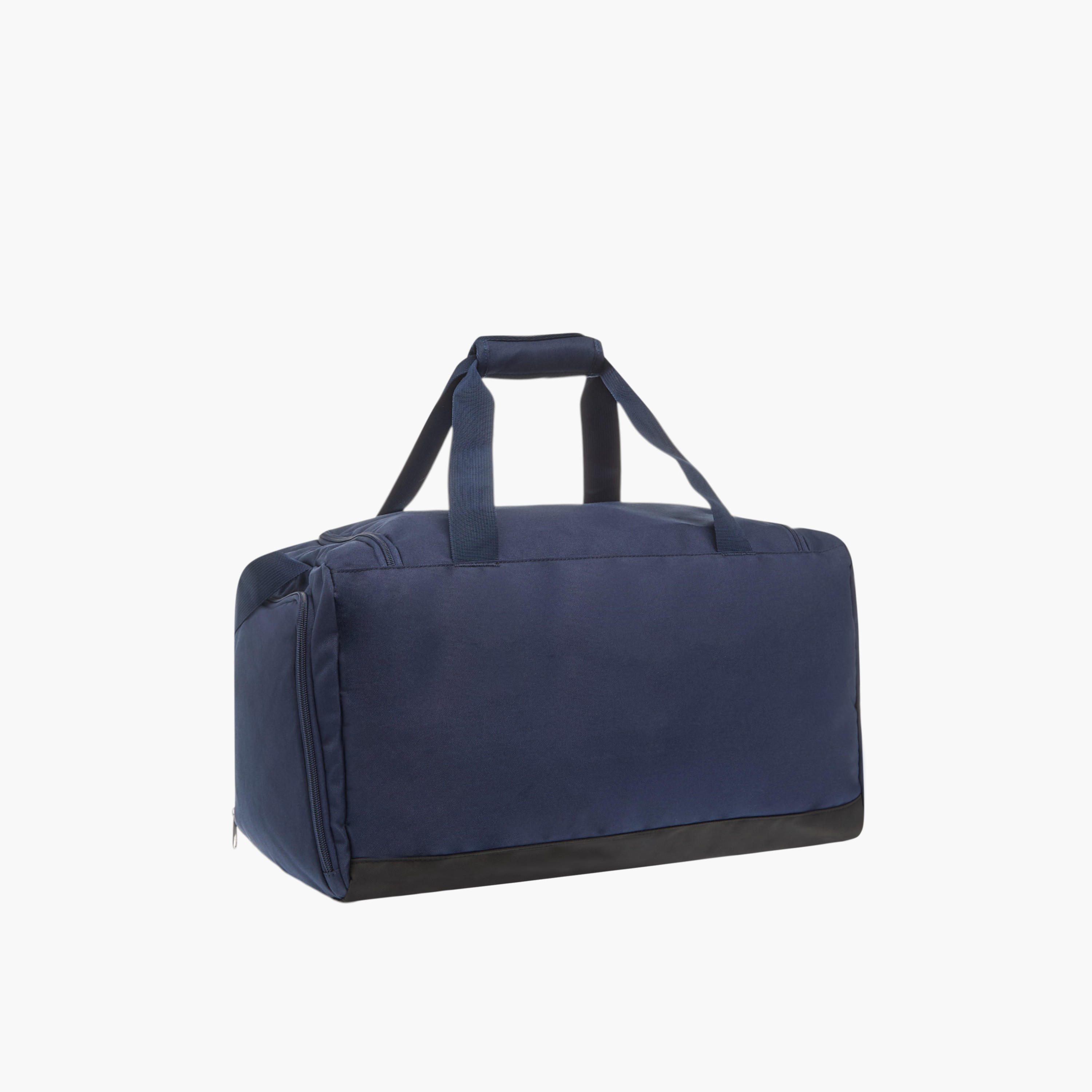 Kappa Logo Print Duffel Bag with Handles and Zip Closure-travel-luggagesandbags-dufflebags-image-3