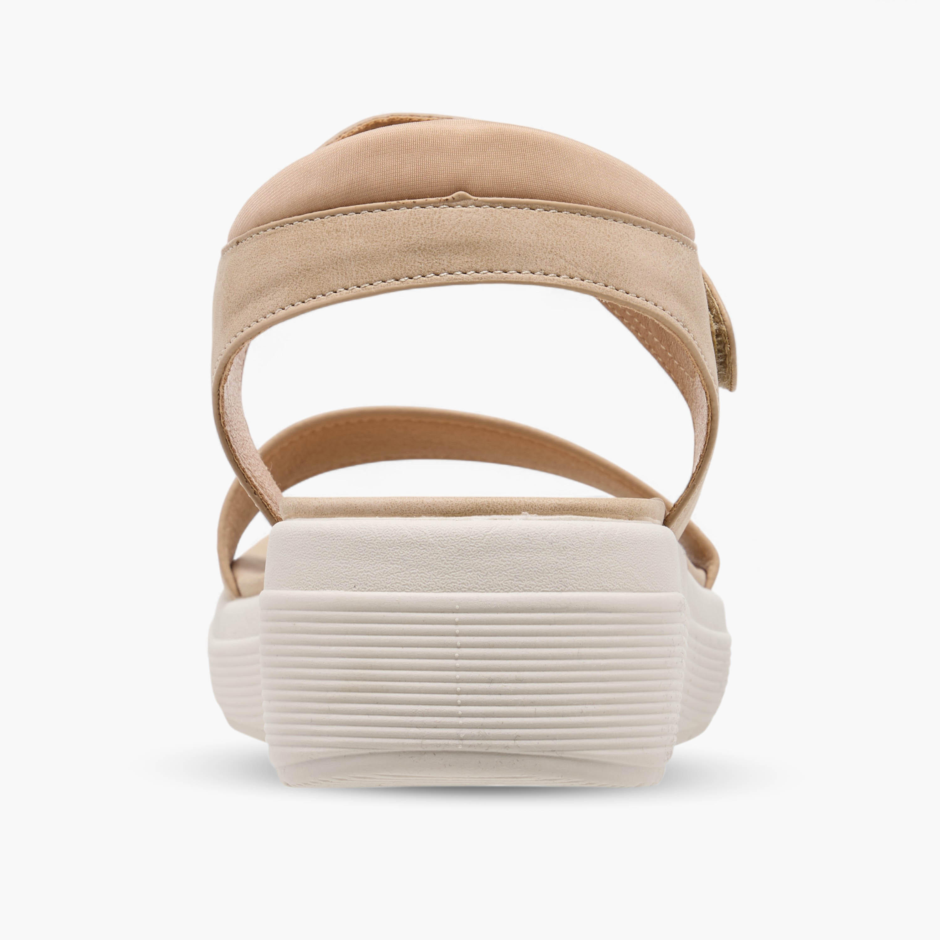 Le Confort Embellished Comfort Sandals with Hook and Loop Closure-women-shoes-sandals-heeled-image-4