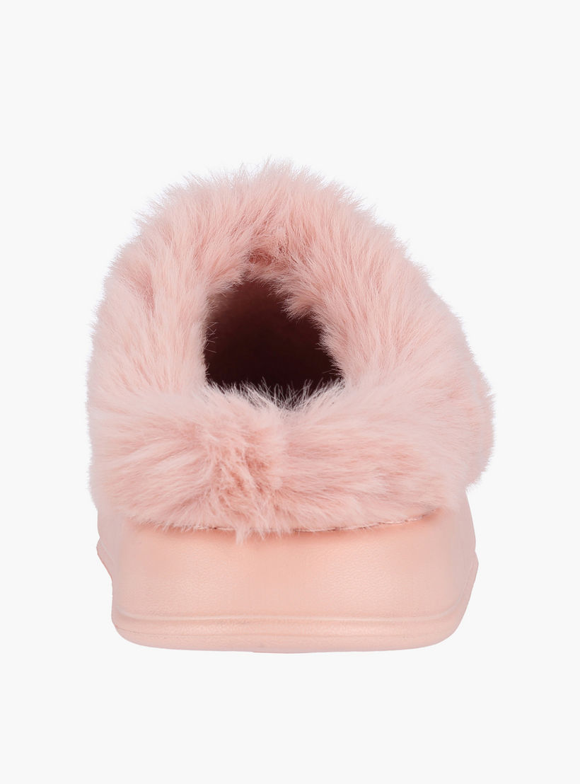 شبشب غرفة نوم فرو صناعي من لو كونفورت-women-shoes-bedroomslippers-image-4