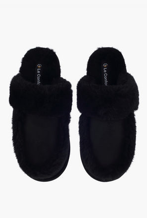 شبشب غرفة نوم فرو صناعي من لو كونفورت-women-shoes-bedroomslippers-image-1