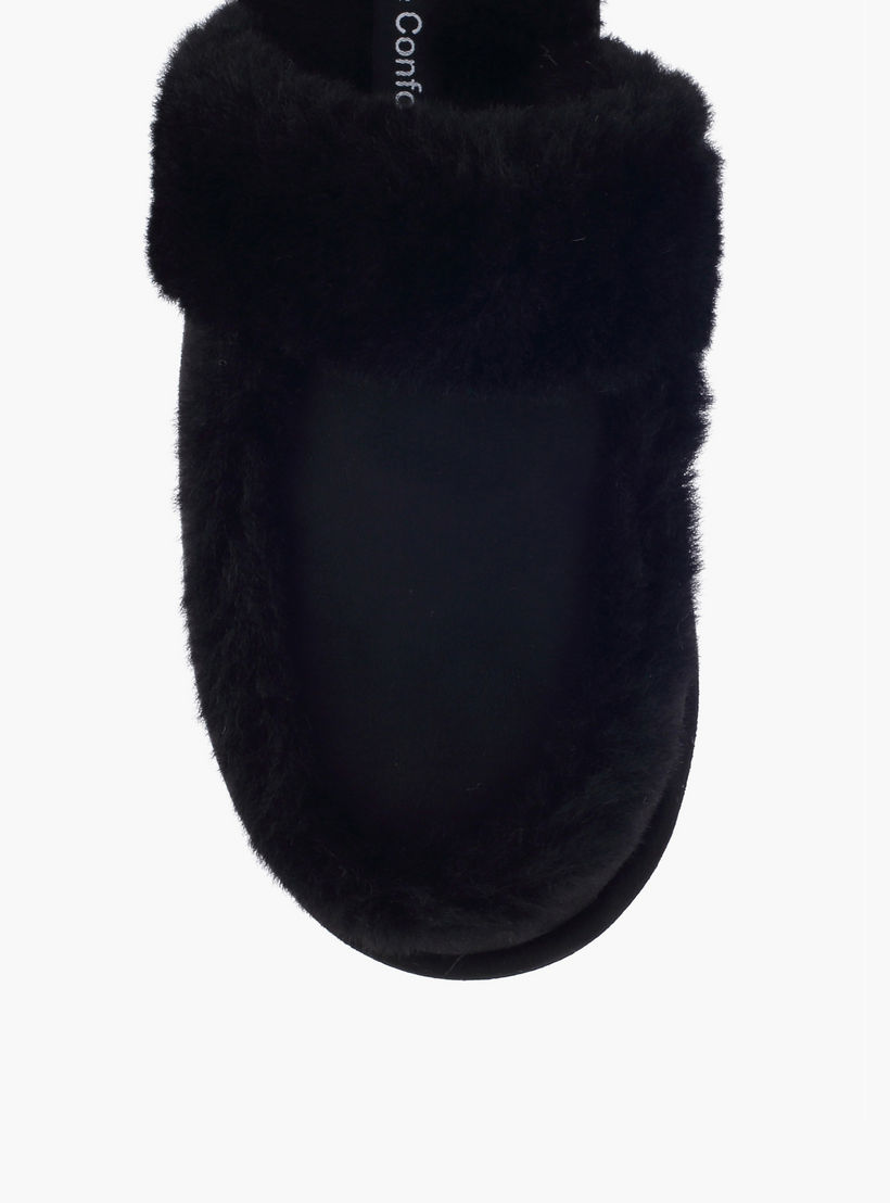 شبشب غرفة نوم فرو صناعي من لو كونفورت-women-shoes-bedroomslippers-image-3