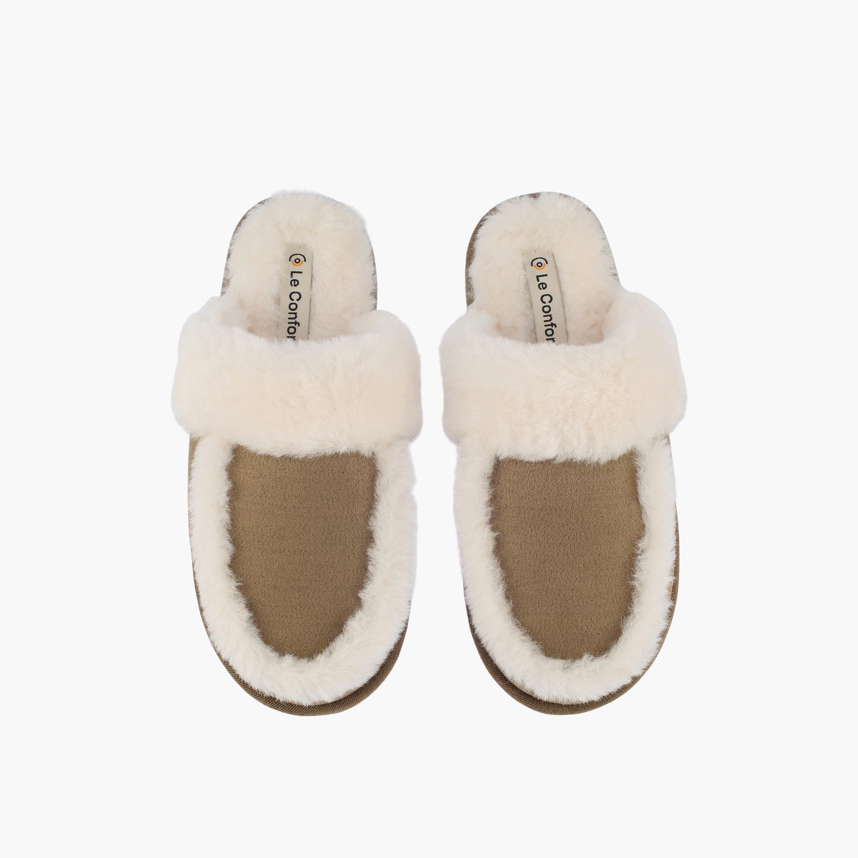 شبشب غرفة نوم فرو صناعي من لو كونفورت-women-shoes-bedroomslippers-image-1
