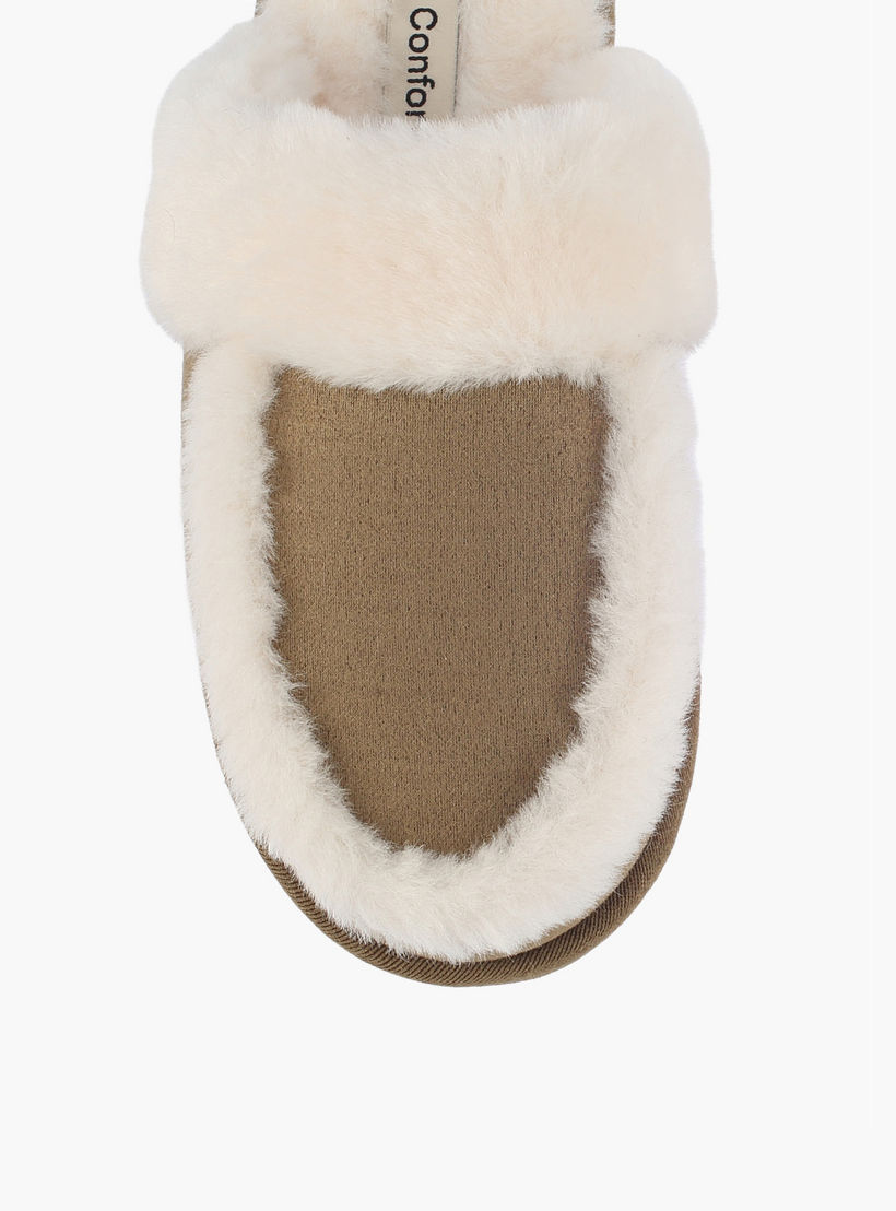 شبشب غرفة نوم فرو صناعي من لو كونفورت-women-shoes-bedroomslippers-image-3
