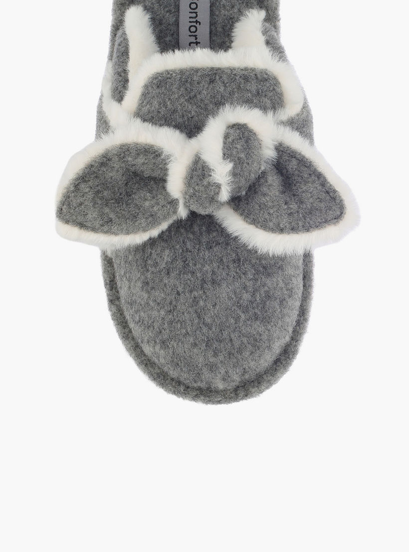 شبشب غرفة نوم قطيفة للنساء من لو كونفورت-women-shoes-bedroomslippers-image-3