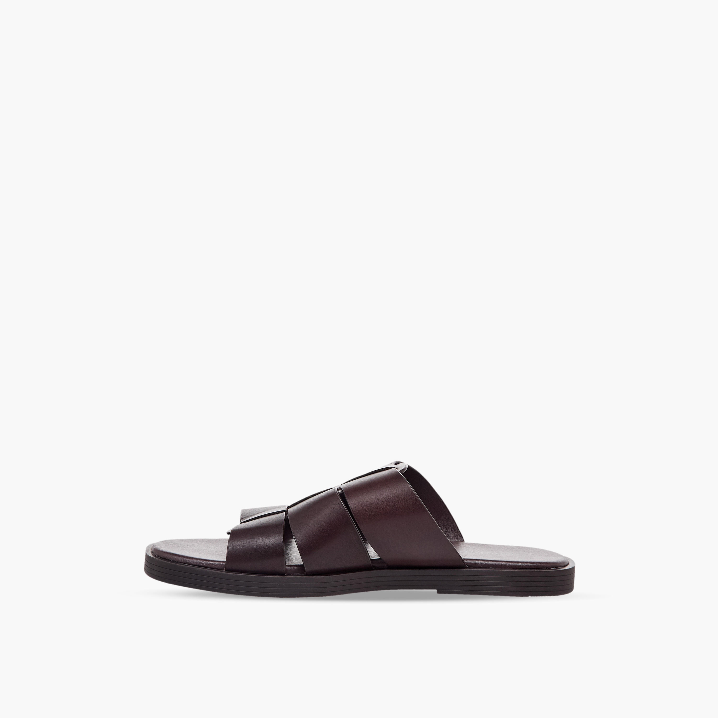 Duchini Men Slip-On Leather Comfort Sandals-men-shoes-sandals-image-5