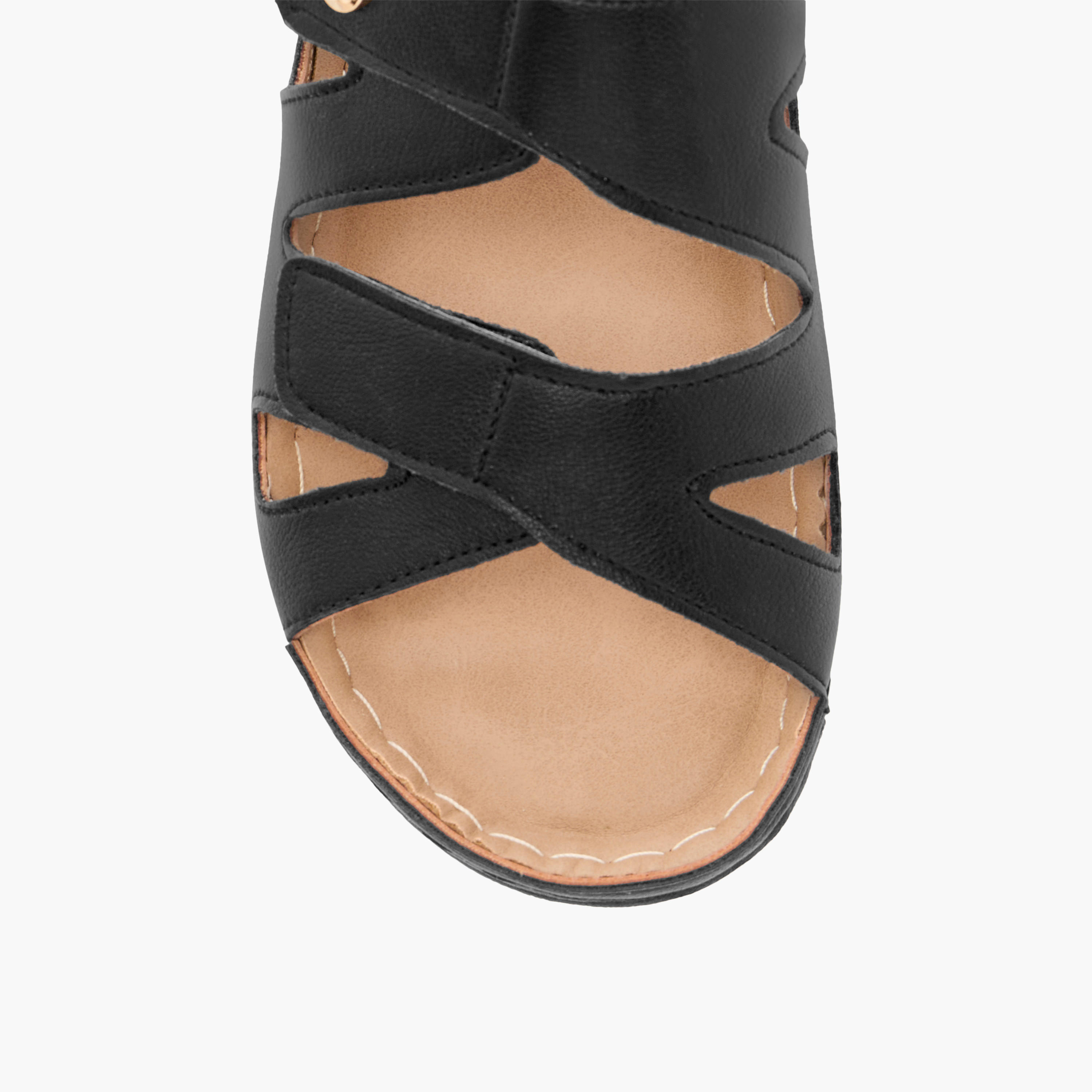 Flora Bella Solid Slip-On Strappy Sandals-women-shoes-flats-sandals-image-4