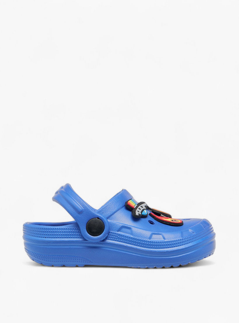 LBL by Shoexpress Space Accent Clogs with Backstrap-boys-shoes-sandals-image-3