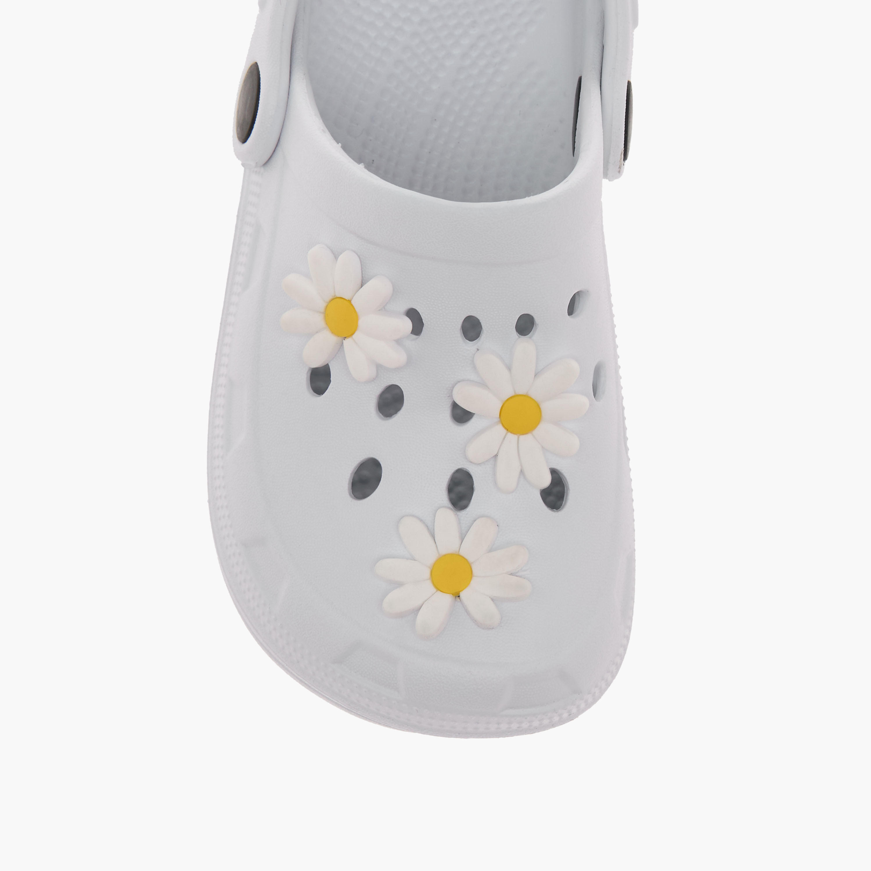 Flora Bella Floral Embossed Clogs with Backstrap-girls-shoes-sandals-image-4