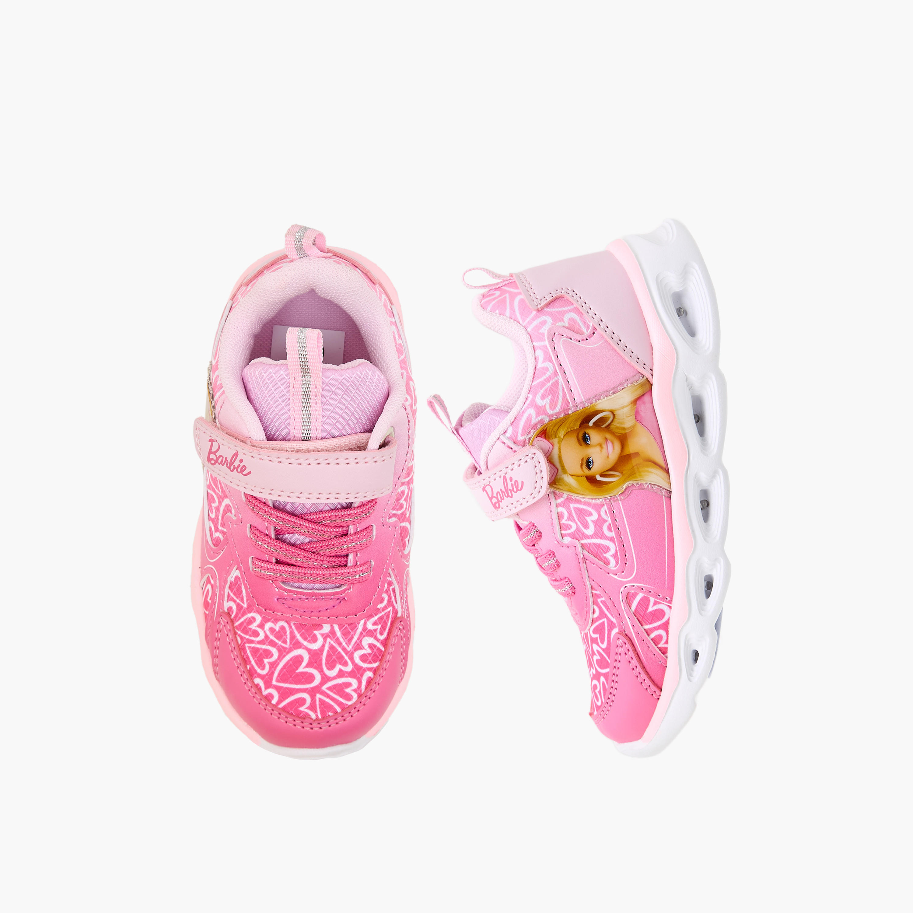 Barbie Girls Hook & Loop Sneakers-girls-shoes-sneakers-image-1
