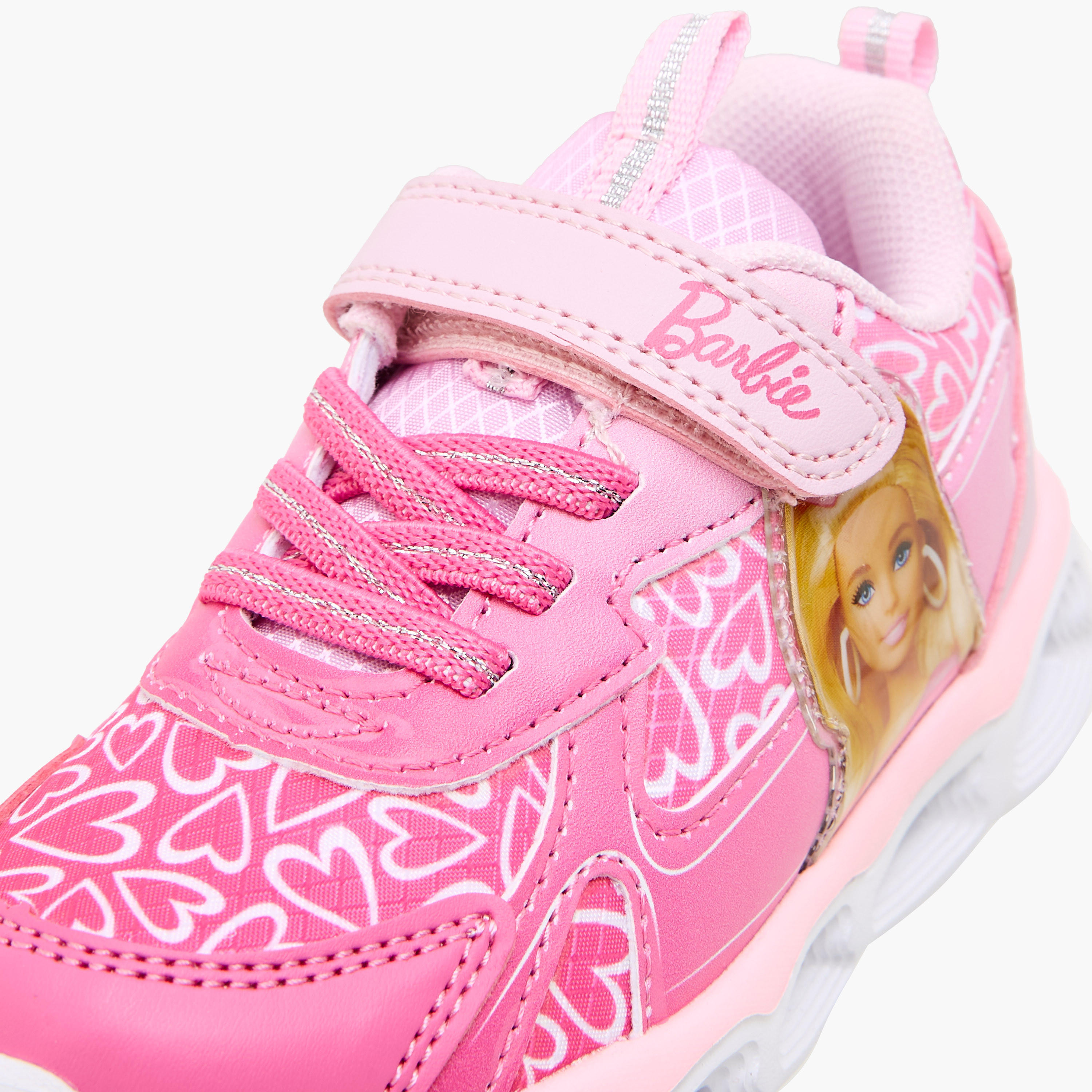 Barbie Girls Hook & Loop Sneakers-girls-shoes-sneakers-image-4