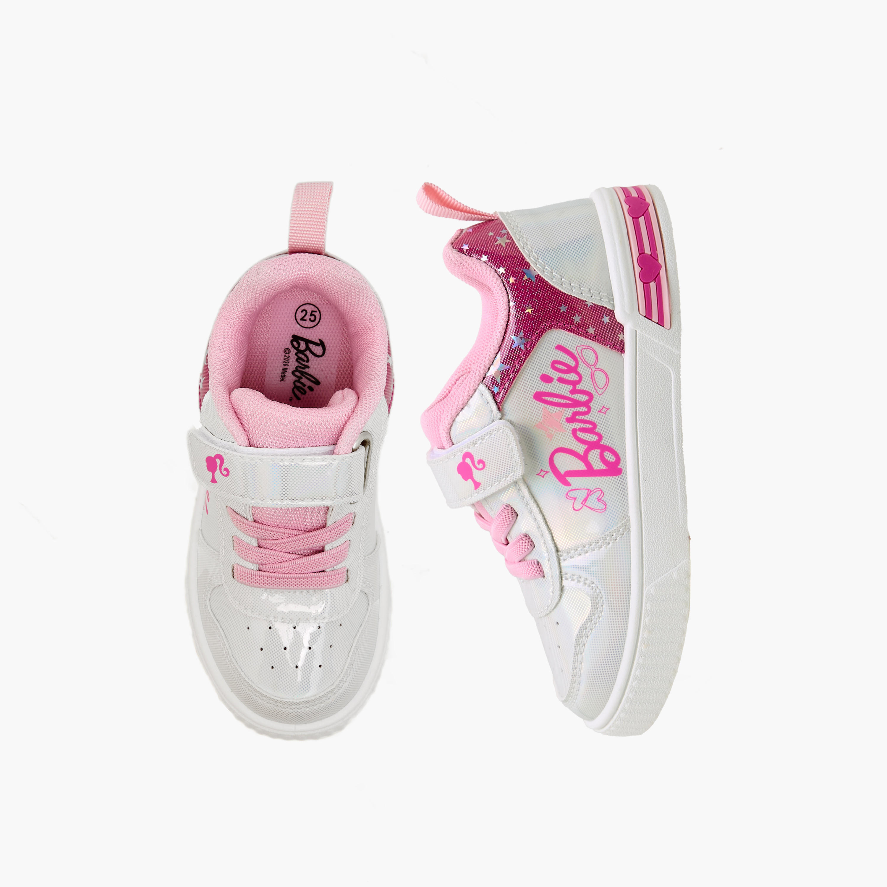 Barbie Girls Hook & Loop Sneakers-girls-shoes-sneakers-image-1