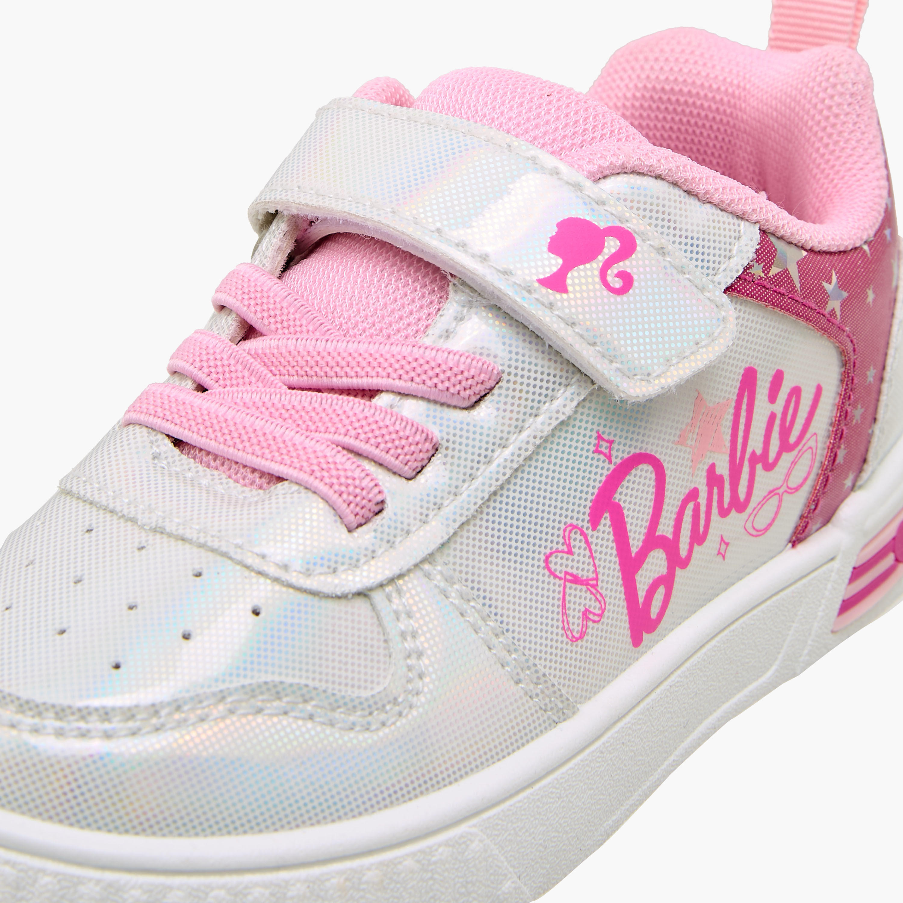 Barbie Girls Hook & Loop Sneakers-girls-shoes-sneakers-image-4