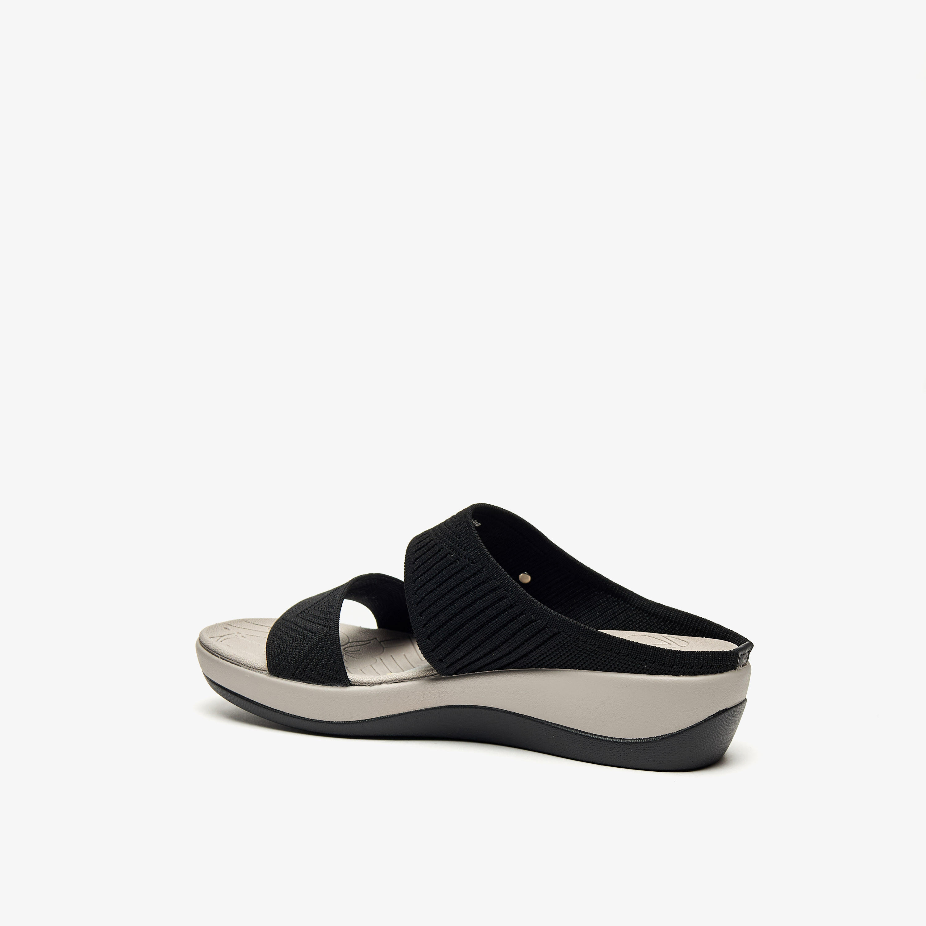 Le Confort Mesh Slip-On Strap Sandals with Flatform Heels-women-shoes-sandals-heeled-image-2