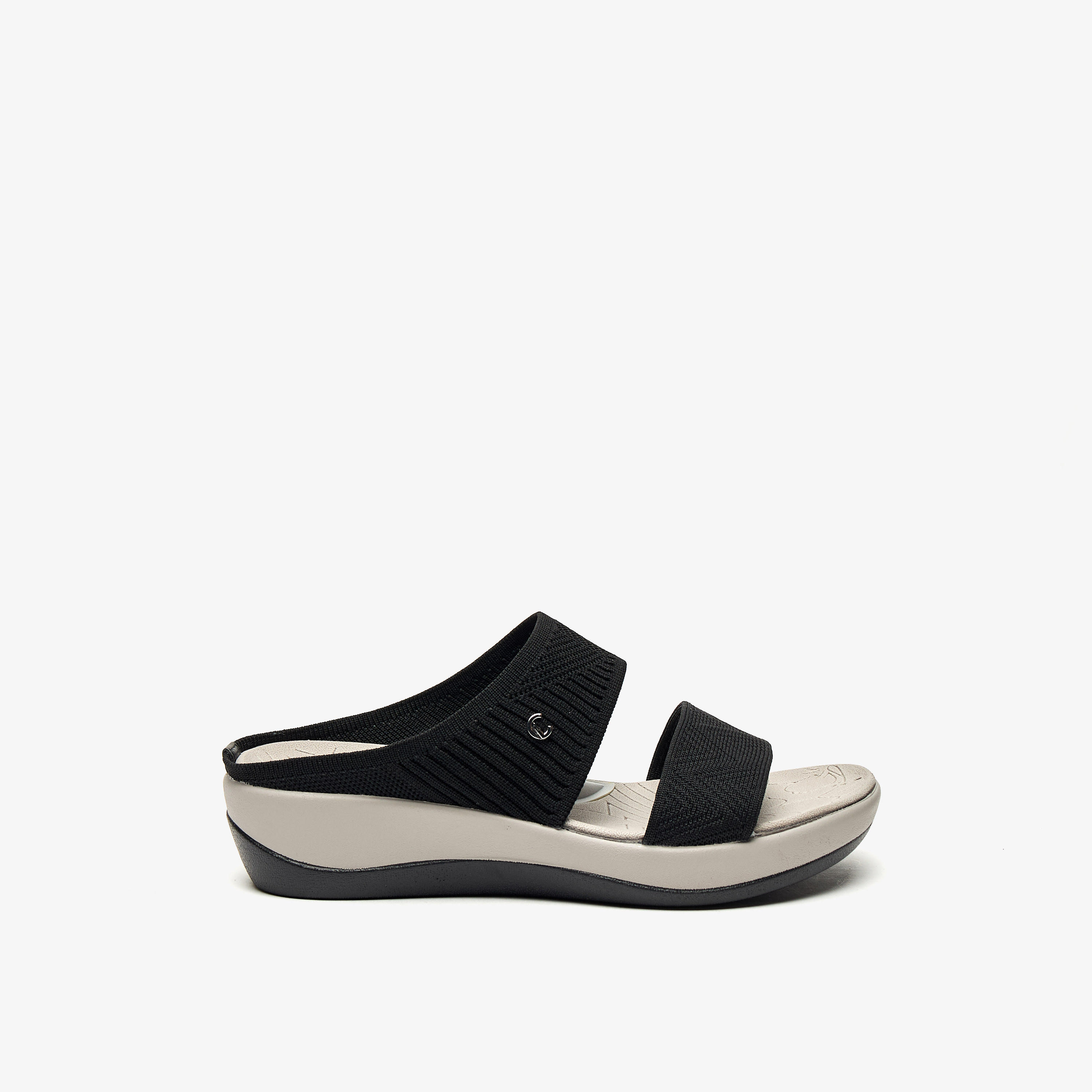 Le Confort Mesh Slip-On Strap Sandals with Flatform Heels-women-shoes-sandals-heeled-image-3