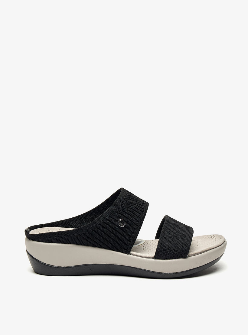 Le Confort Mesh Slip-On Strap Sandals with Flatform Heels-women-shoes-sandals-heeled-image-3