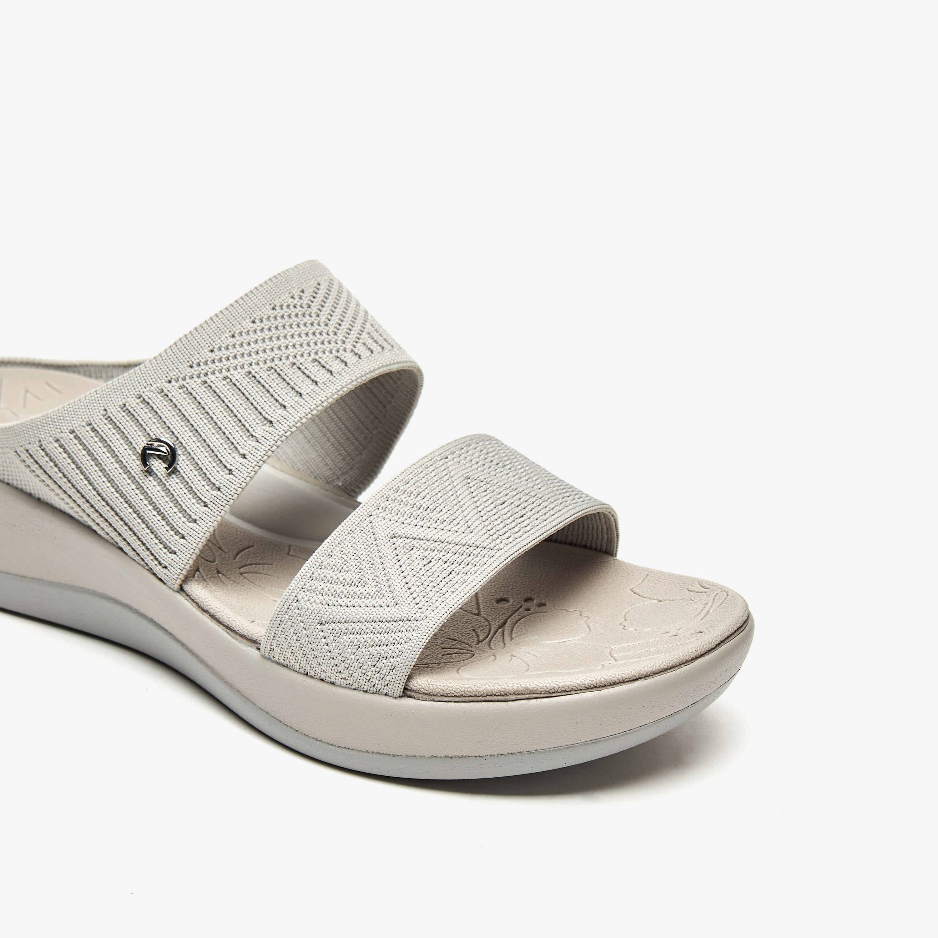 Le Confort Mesh Slip-On Strap Sandals with Flatform Heels-women-shoes-sandals-heeled-image-5