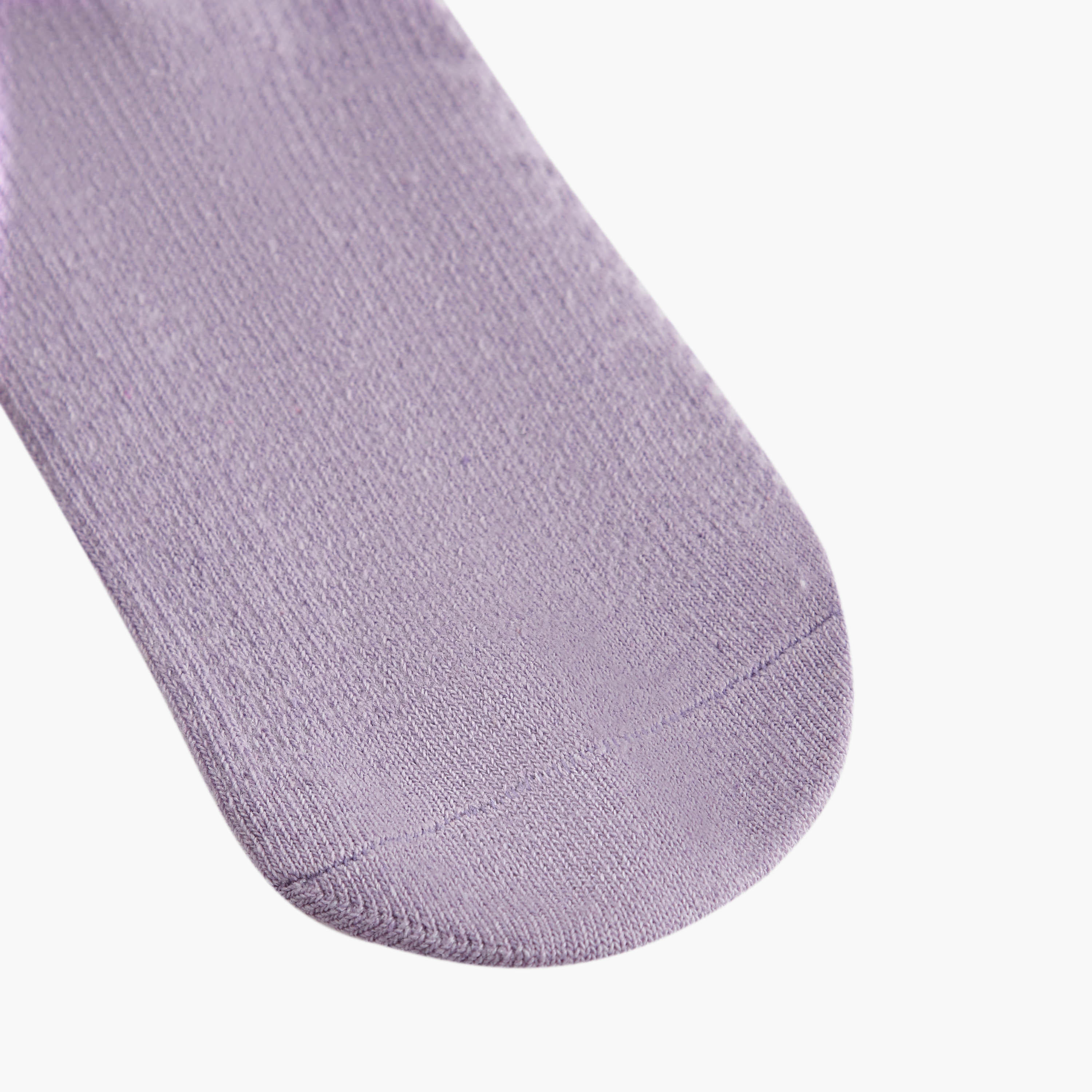 Flora Bella Textured Ankle Length Socks - Set of 5-women-socksandstockings-image-3