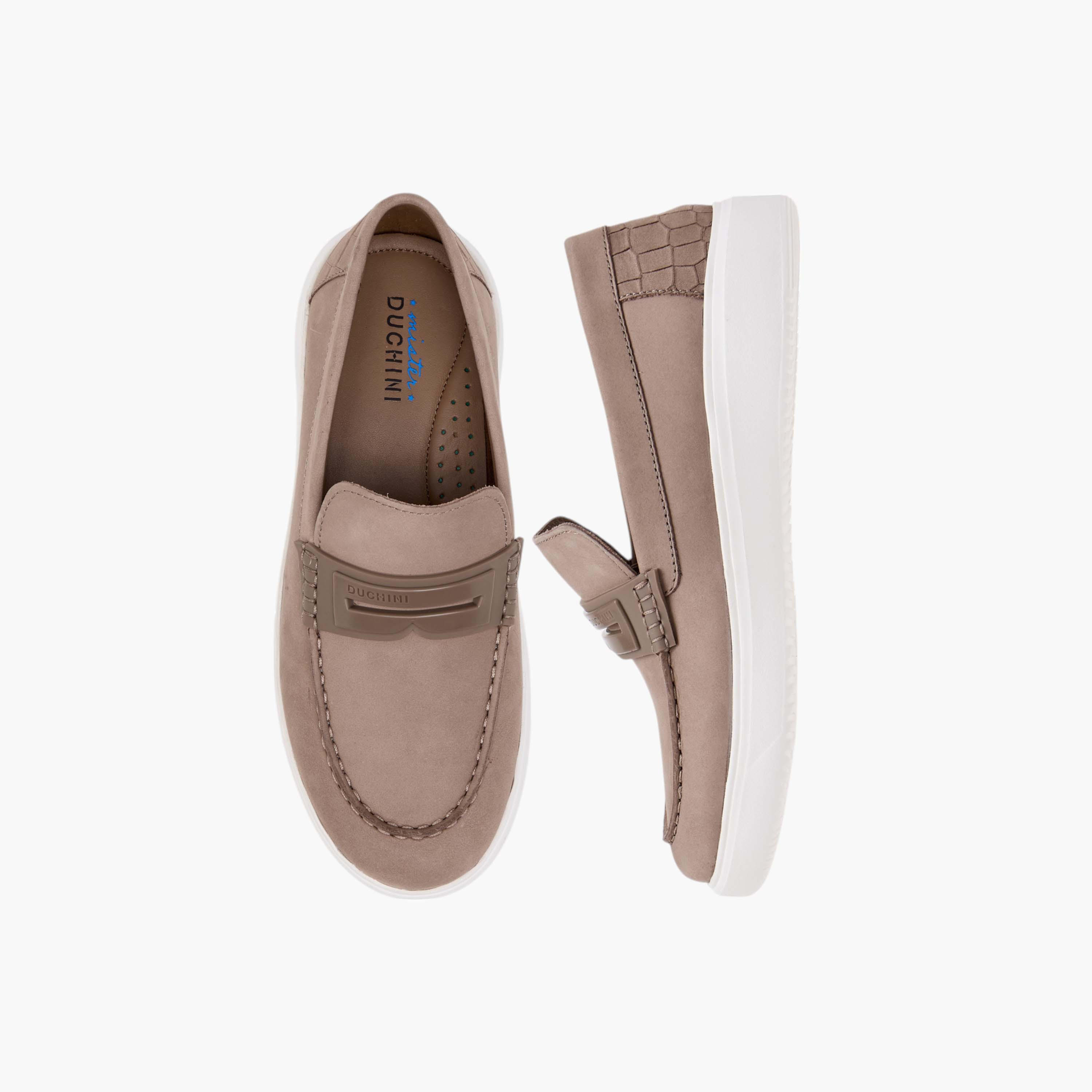 Mister Duchini Panelled Slip-On Loafers-boys-shoes-loafers-image-1