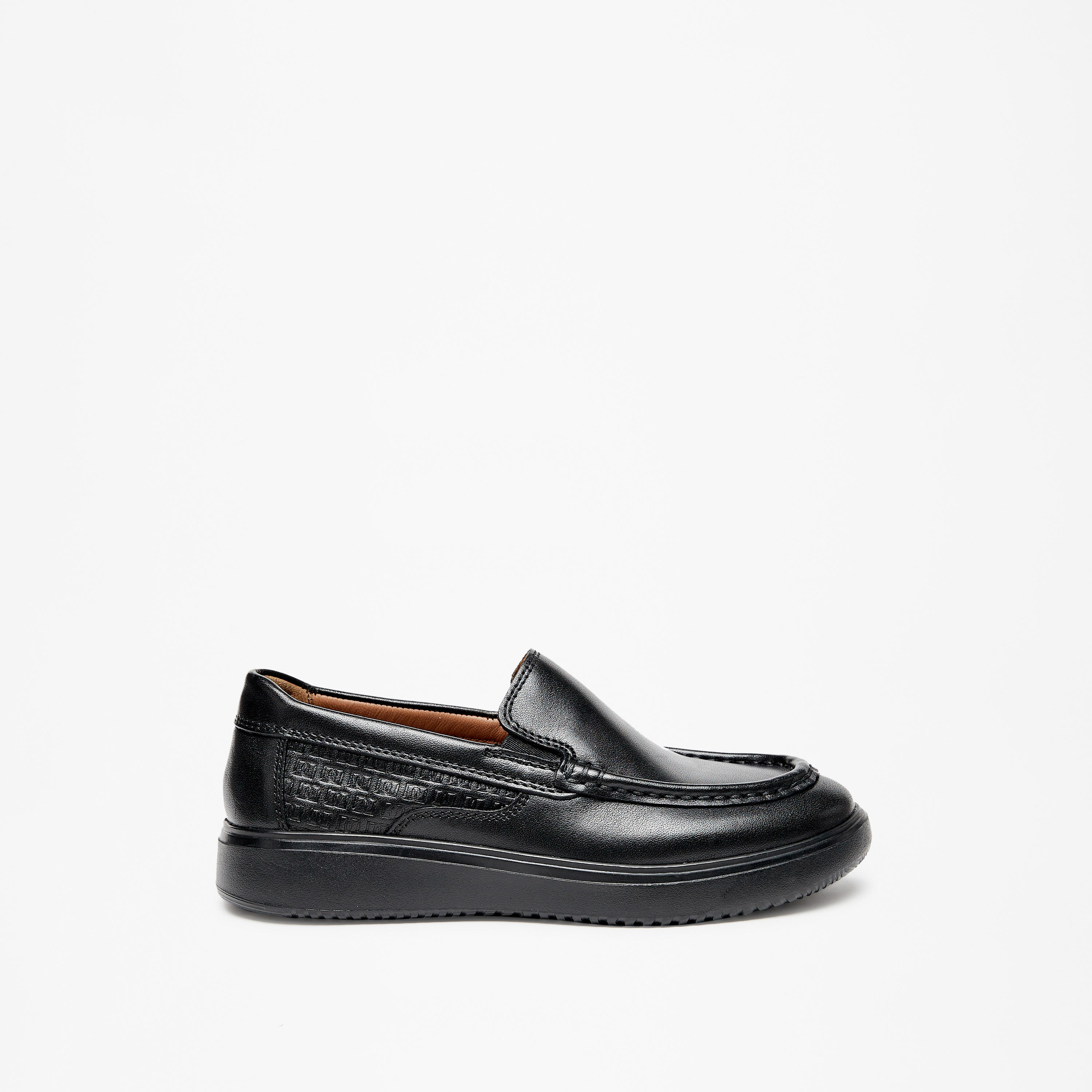 Mister Duchini Solid Slip-On Loafers-boys-shoes-loafers-image-3