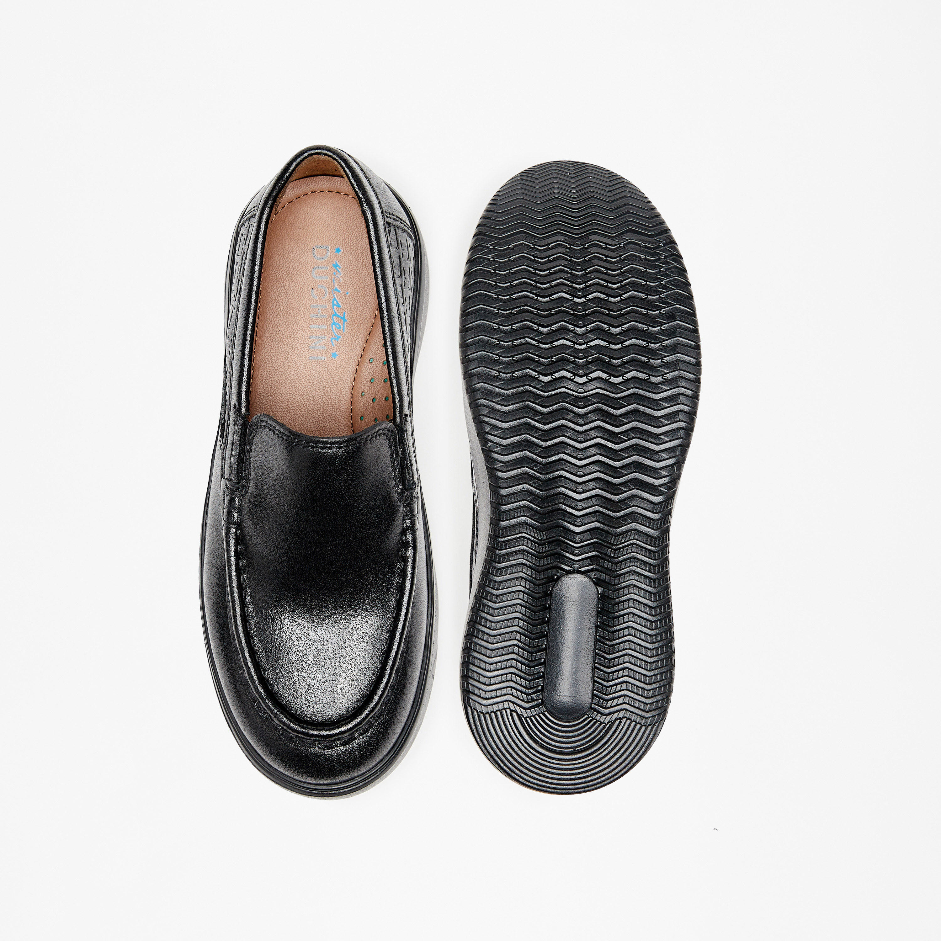 Mister Duchini Solid Slip-On Loafers-boys-shoes-loafers-image-4