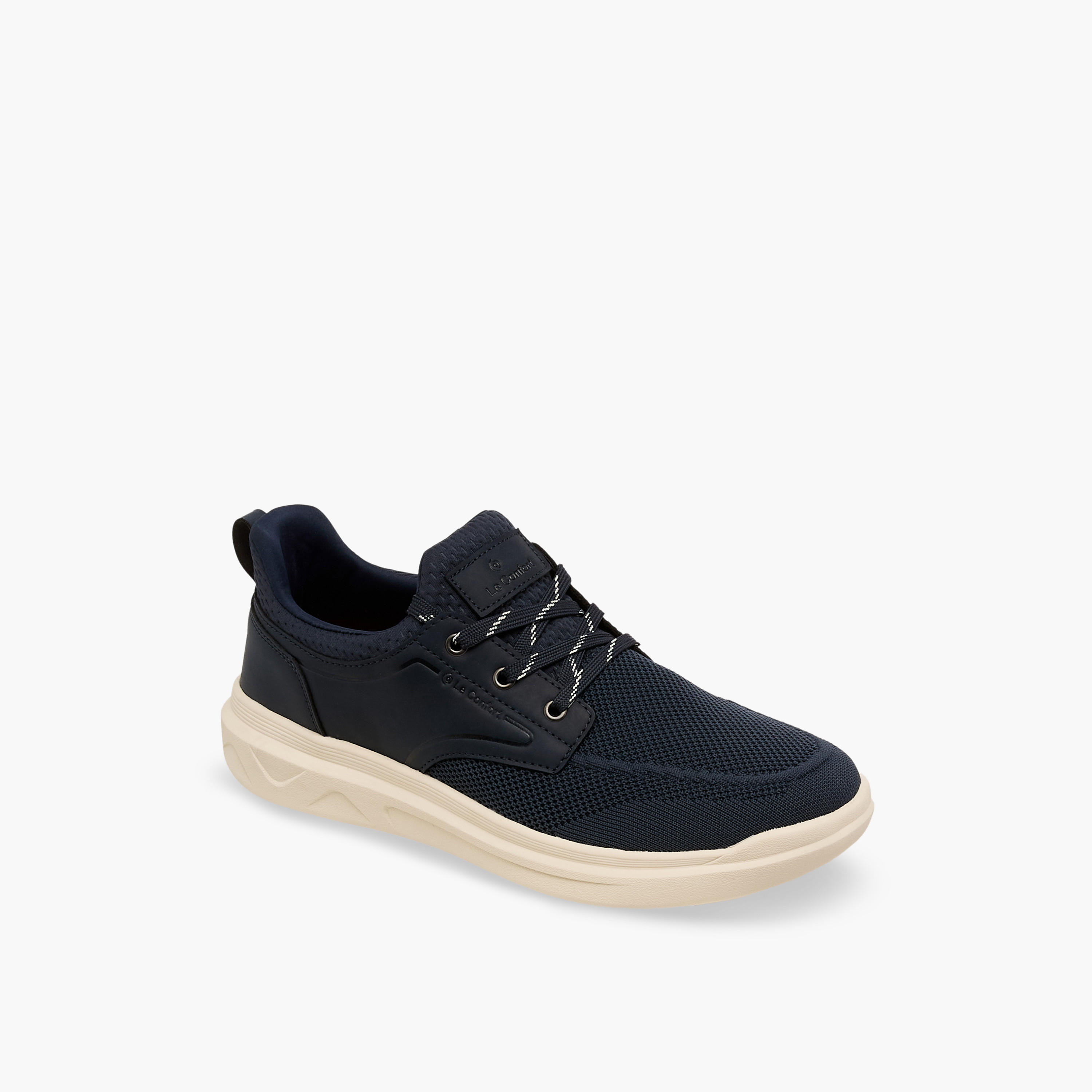 Le Confort Men Lace-Up Ankle Sneakers-men-shoes-sneakers-image-2