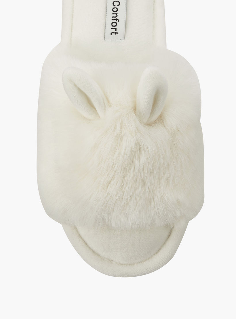 Le Confort Women Ear Applique Bedroom Slippers-women-shoes-bedroomslippers-image-4