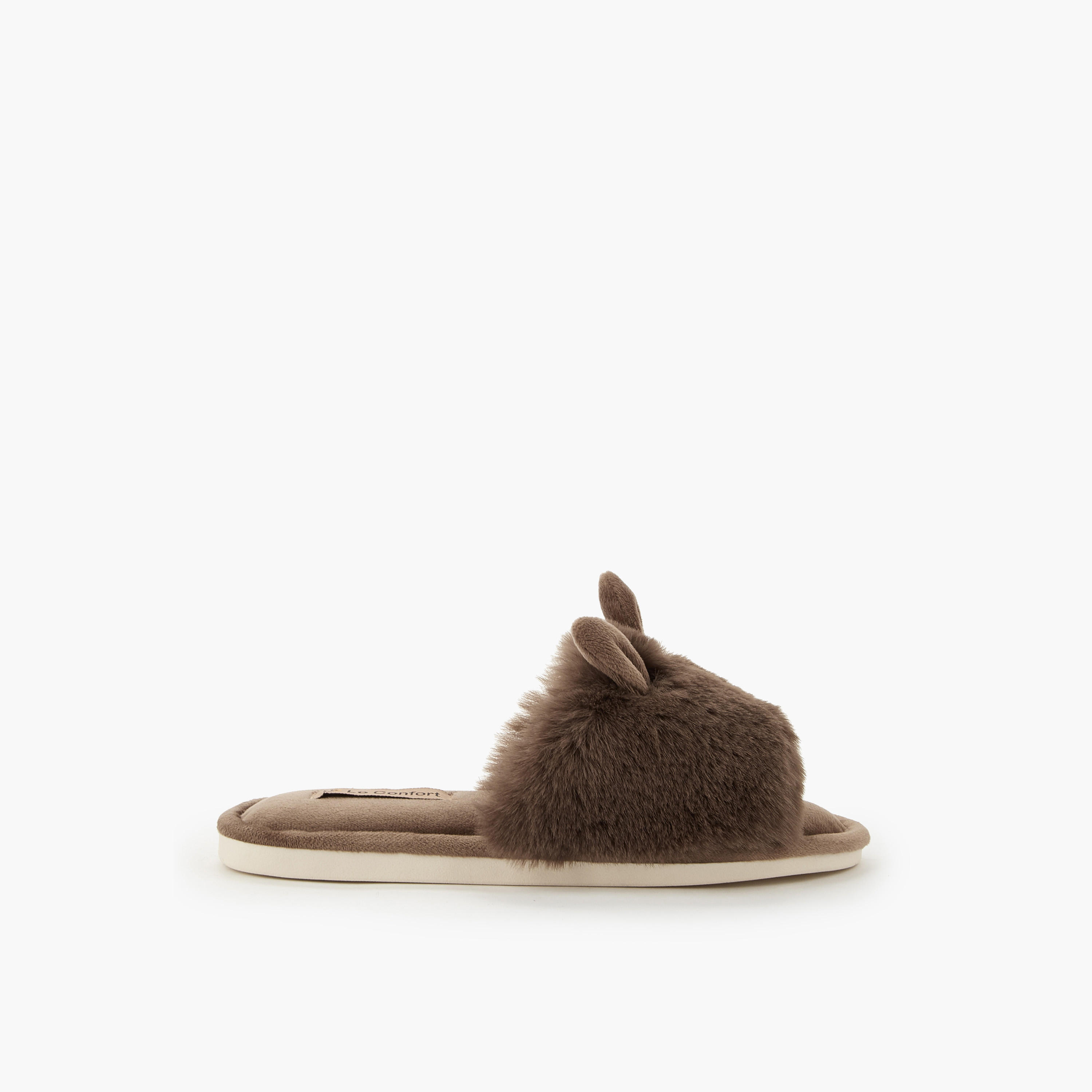 Le Confort Women Ear Applique Bedroom Slippers-women-shoes-bedroomslippers-image-2