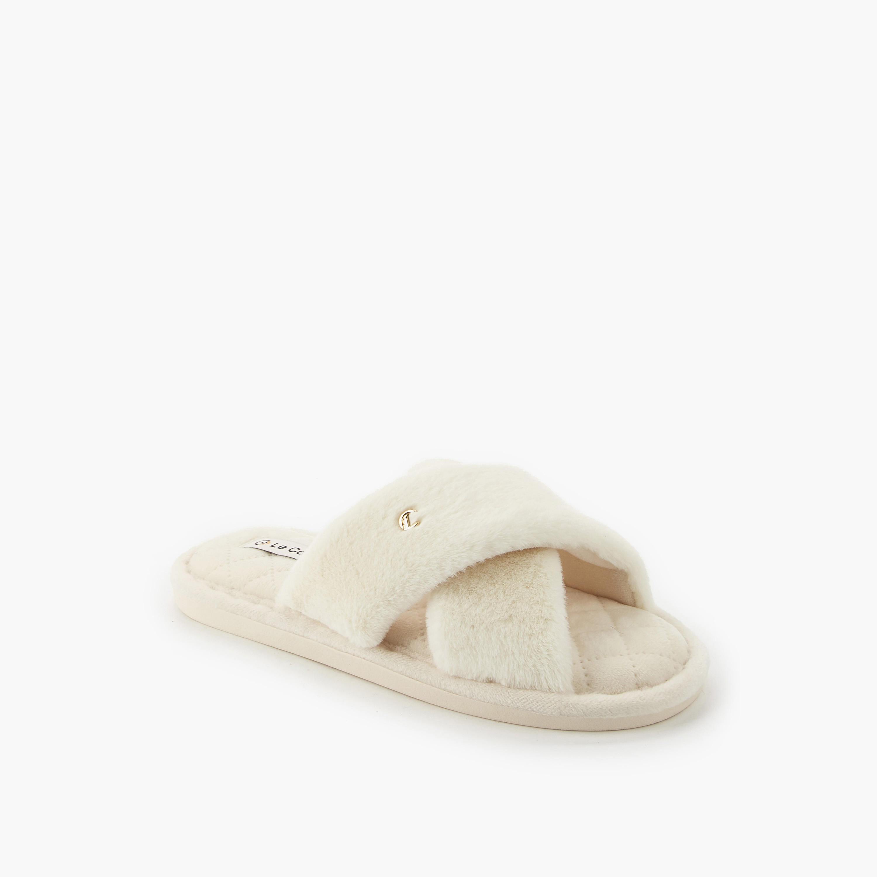 Le Confort Women Cross Strap Bedroom Slippers-women-shoes-bedroomslippers-image-3