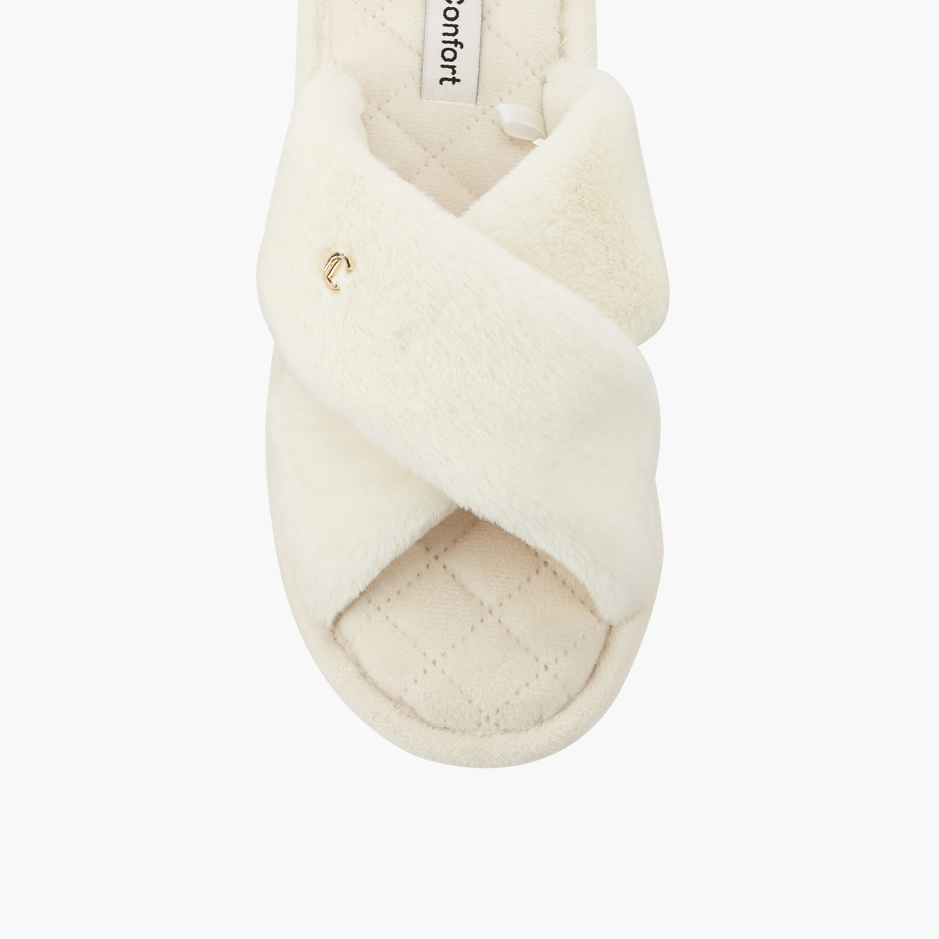 Le Confort Women Cross Strap Bedroom Slippers-women-shoes-bedroomslippers-image-4