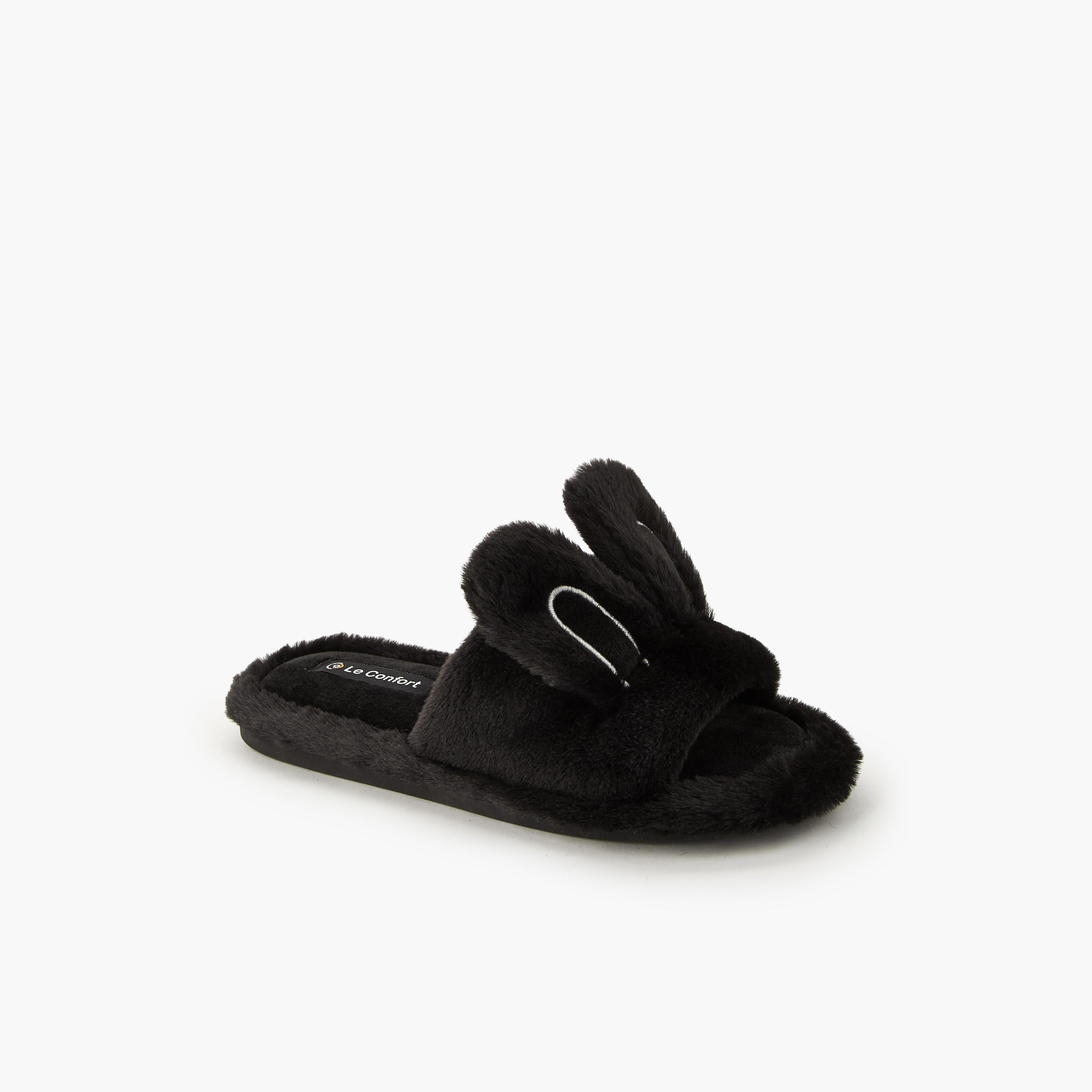 Le Confort Women Bunny Ear Bedroom Slides-women-shoes-bedroomslippers-image-3