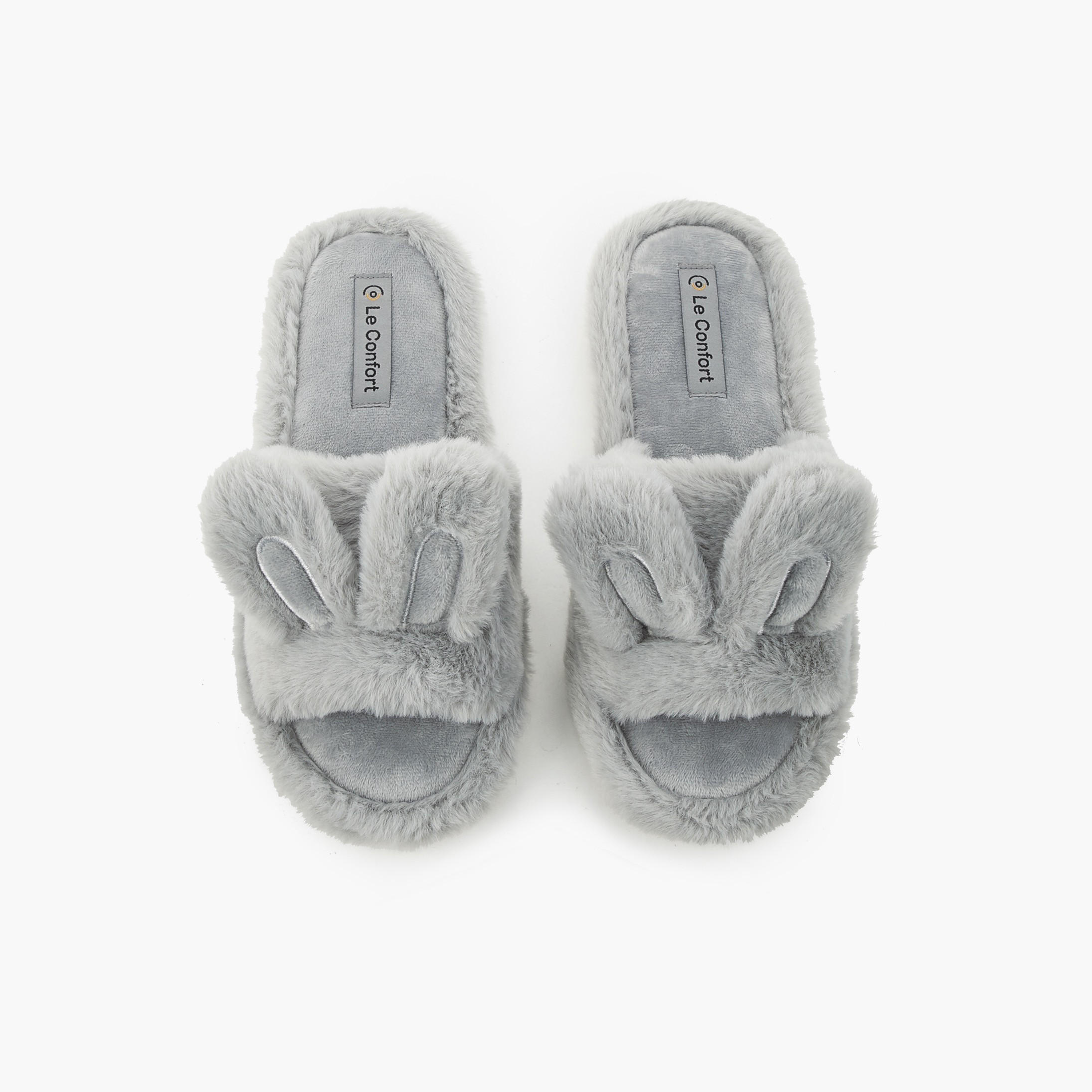Le Confort Women Bunny Ear Bedroom Slides-women-shoes-bedroomslippers-image-1