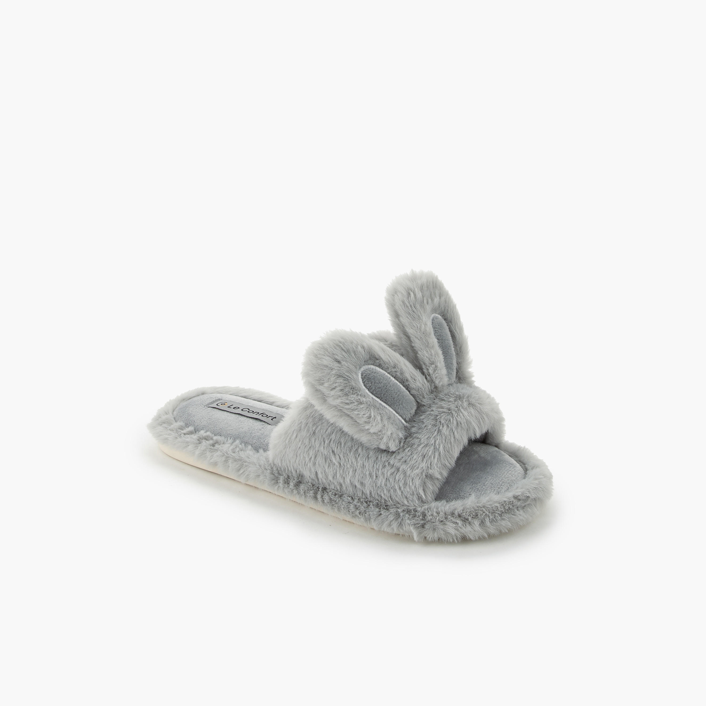 Le Confort Women Bunny Ear Bedroom Slides-women-shoes-bedroomslippers-image-3