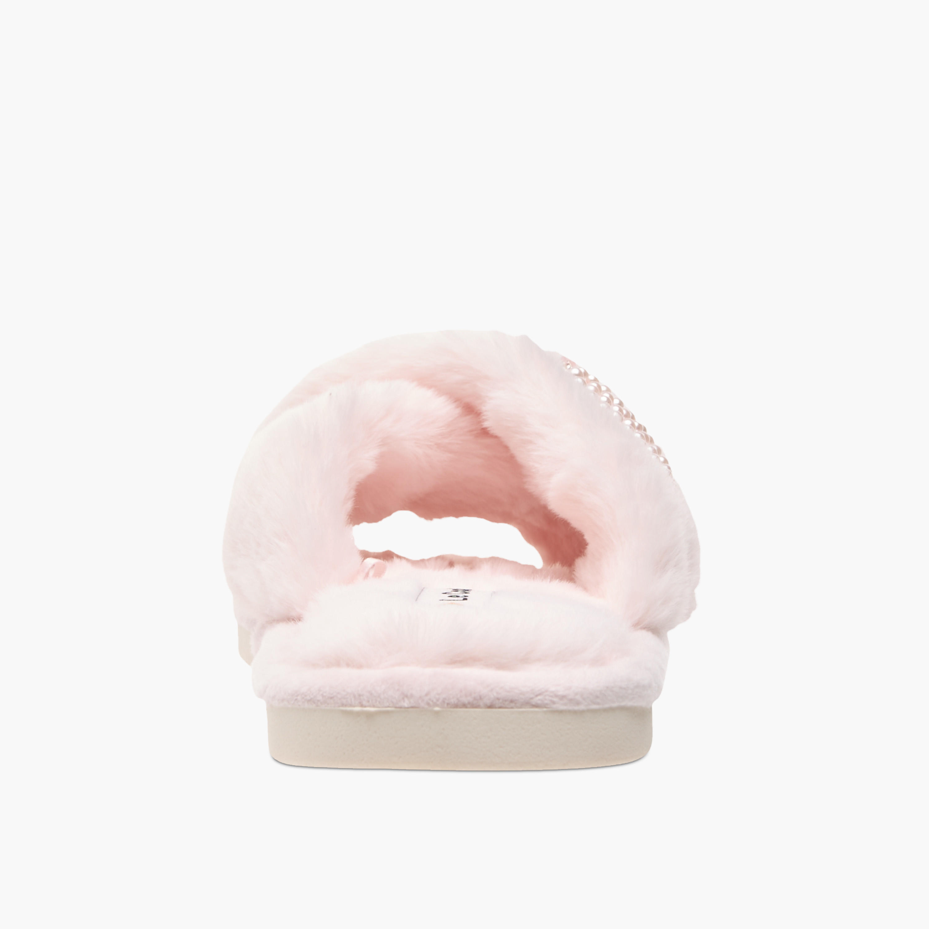 Le Confort Faux Fur Cross Strap Bedroom Slides-women-shoes-flipflopsandslides-image-4