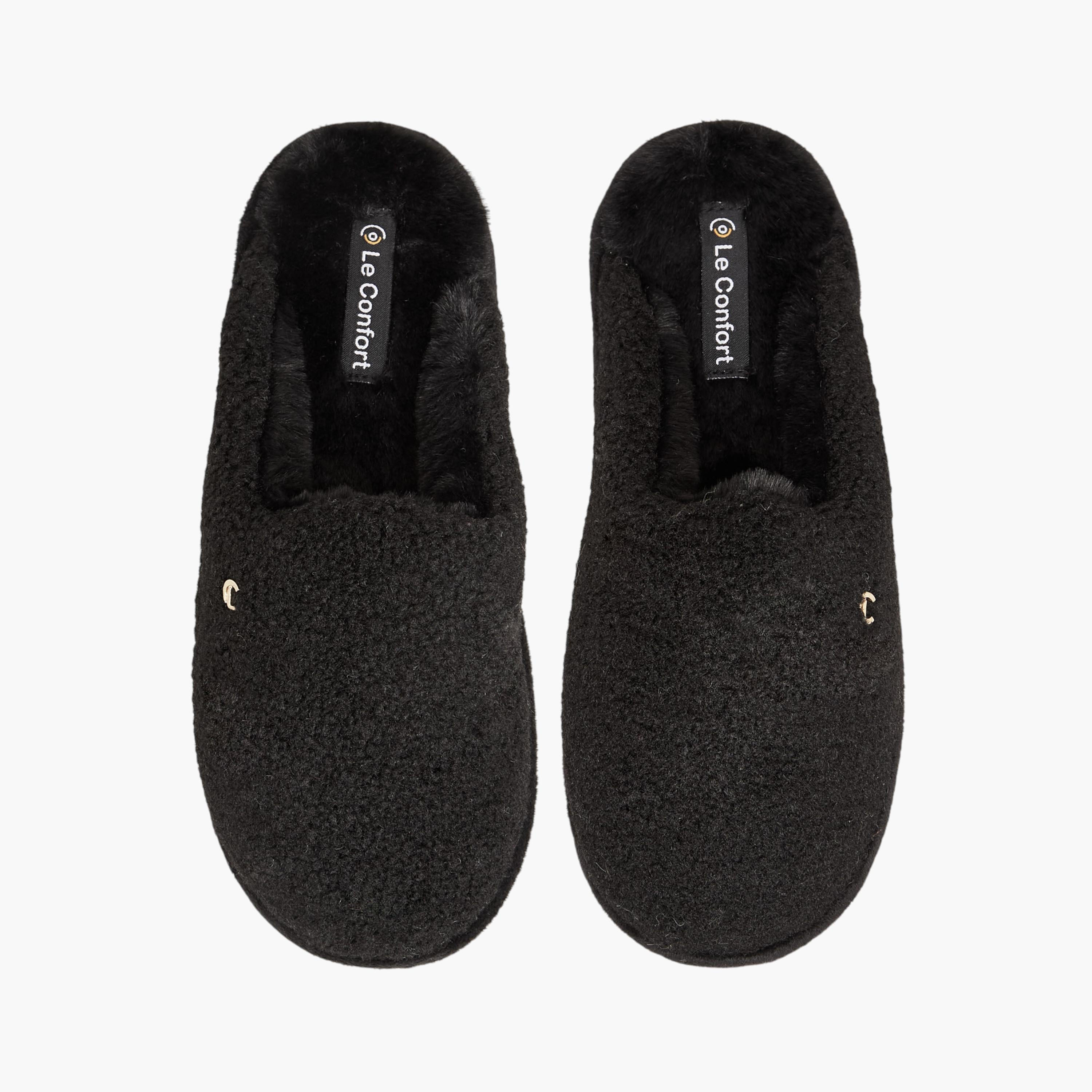 حذاء ميول بارز الملمس لغرفة النوم من لو كونفورت-women-shoes-bedroomslippers-image-1