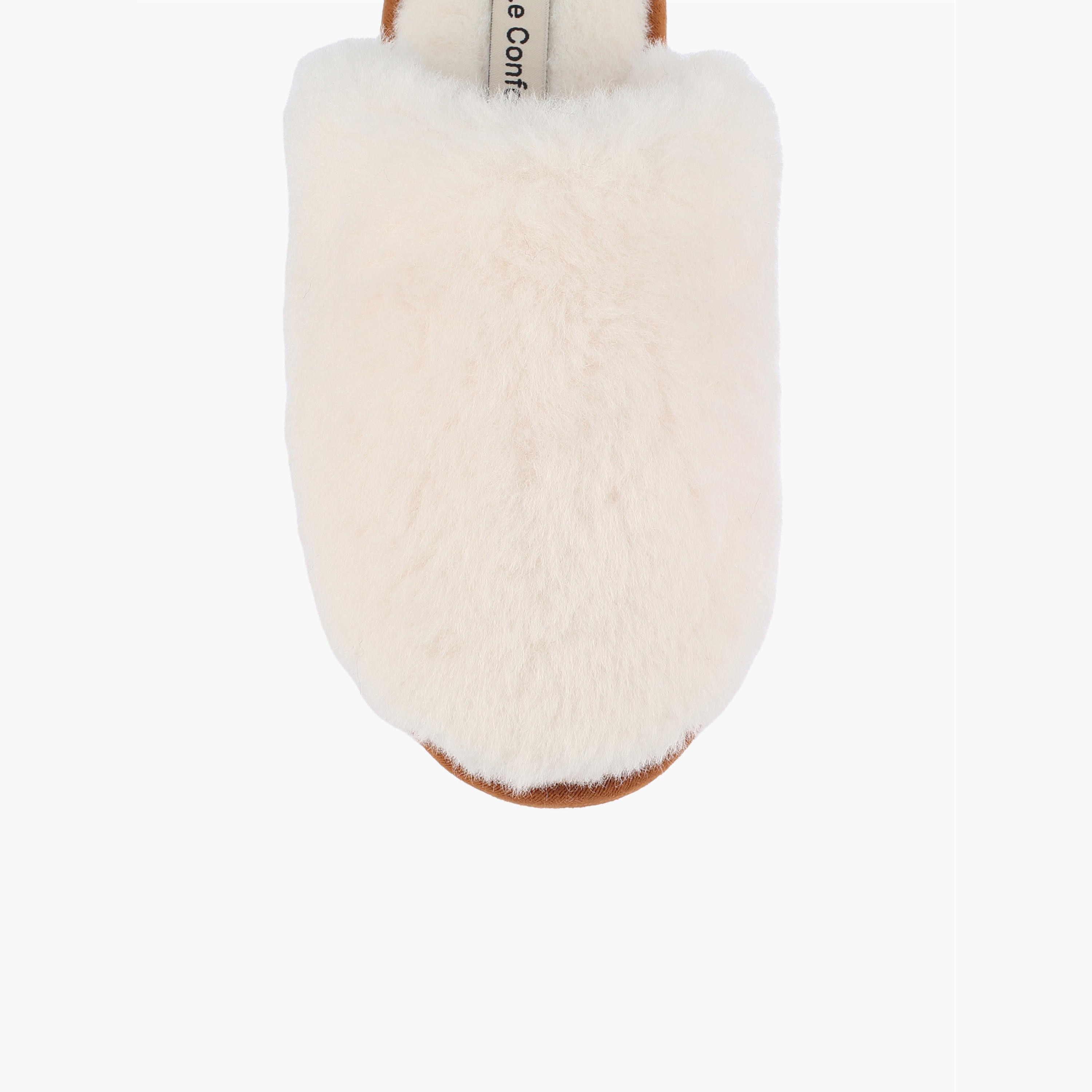 حذاء ميول فرو صناعي للمنزل بملمس بارز للنساء من لو كونفورت-women-shoes-bedroomslippers-image-3