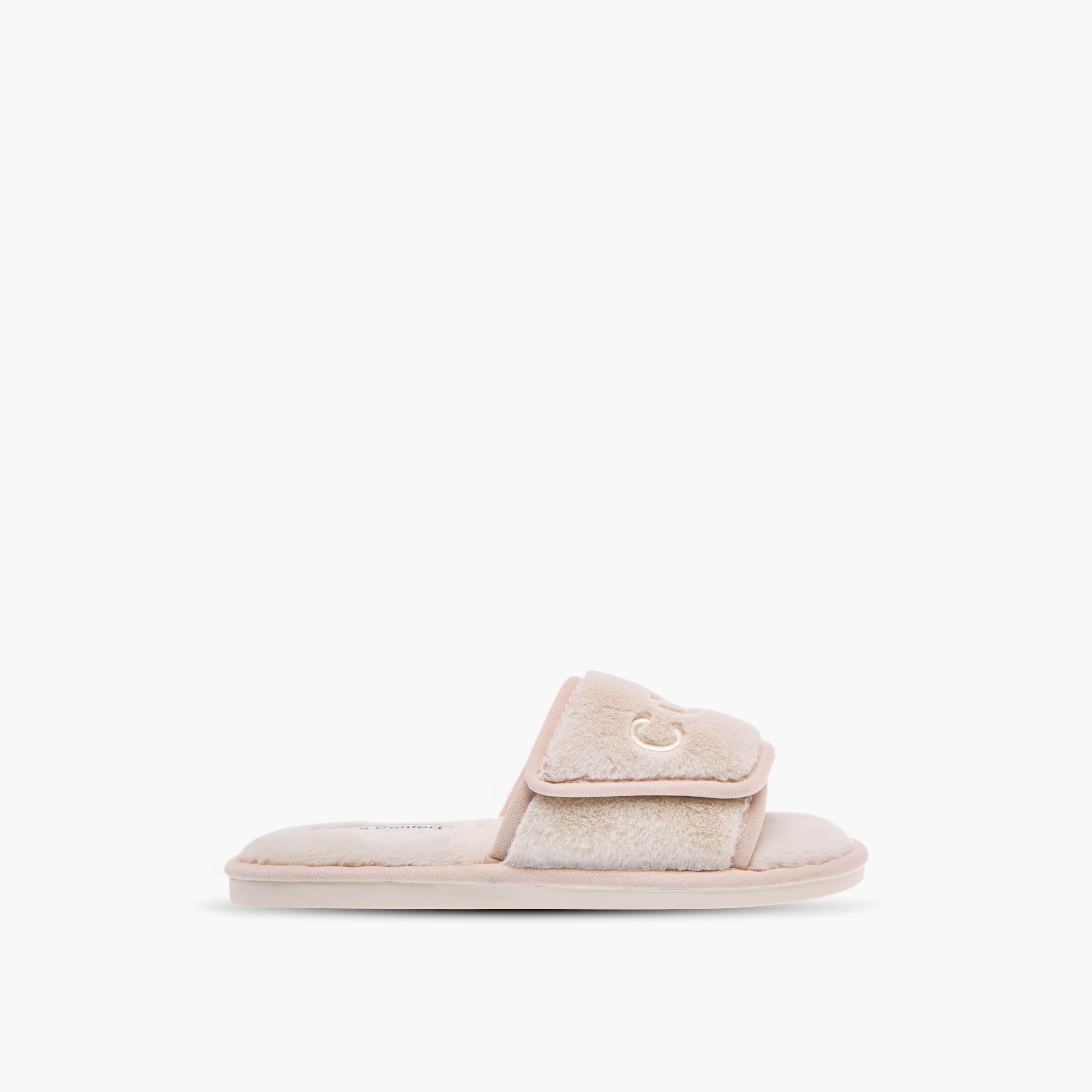 Le Confort Embroidered Slip-On Bedroom Slippers-women-shoes-flipflopsandslides-image-2