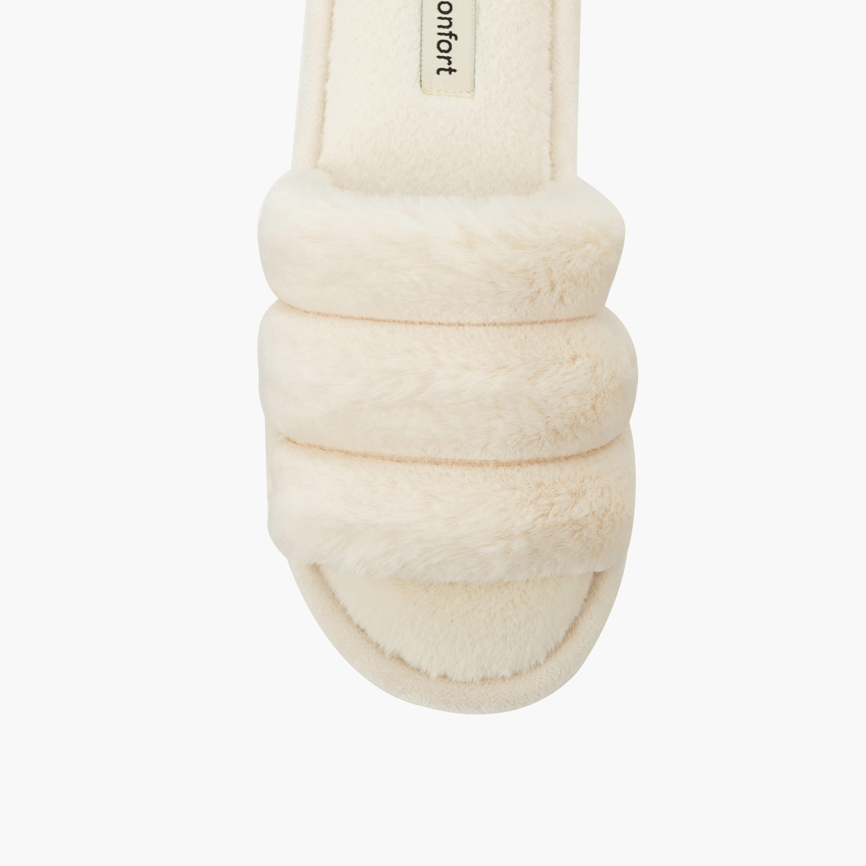 Le Confort Women Faux Fur Bedroom Slippers-women-shoes-flipflopsandslides-image-4